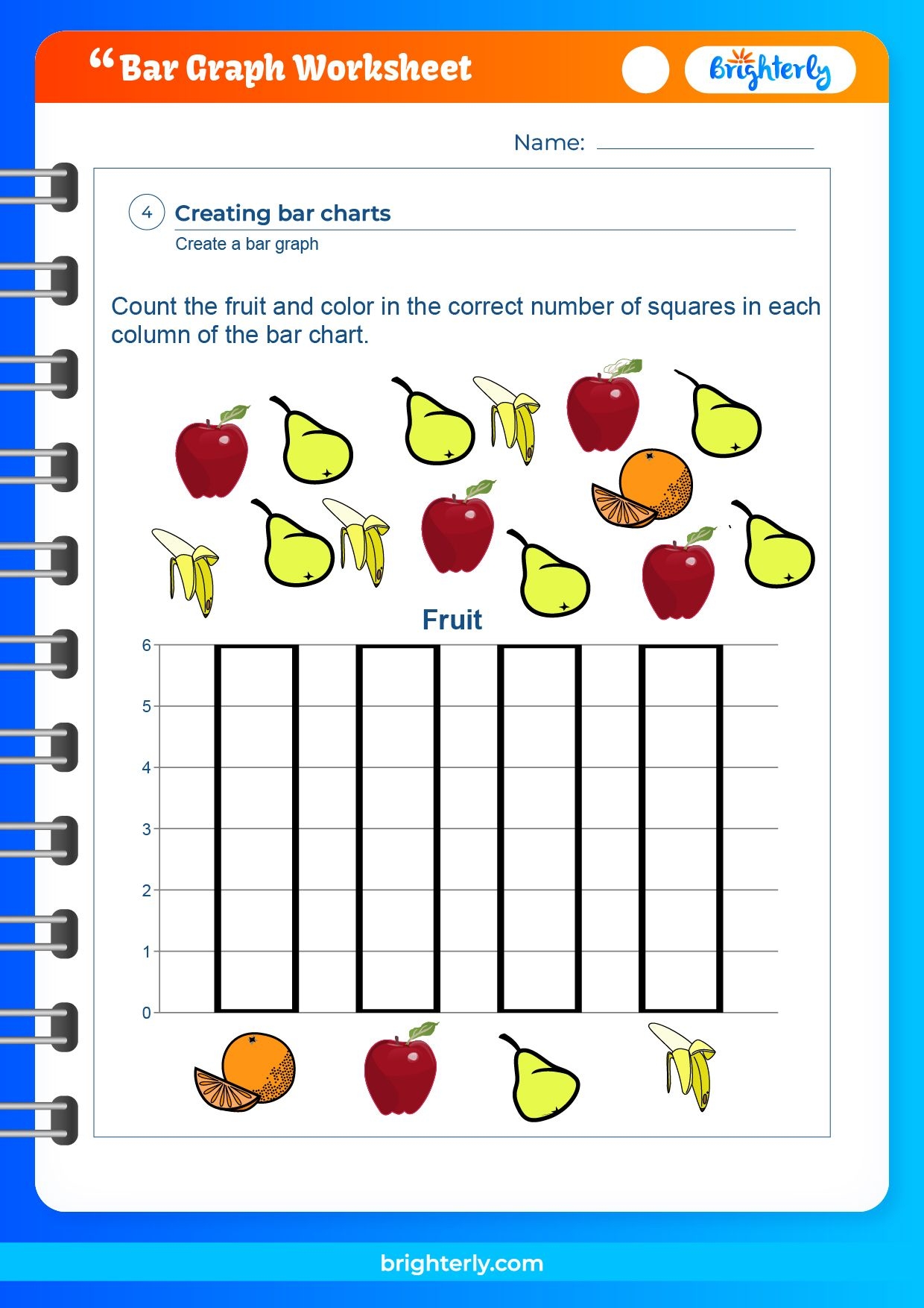 Free Printable Bar Graph Worksheets For Kids PDFs Brighterly Free Printable Bar Graph Worksheets For Kids PDFs Brighterly