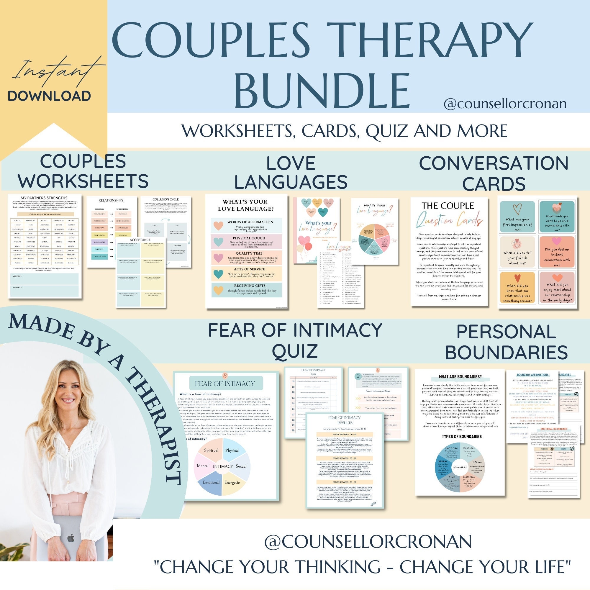 Free Printable Couples Therapy Worksheets Relationship Building Resources