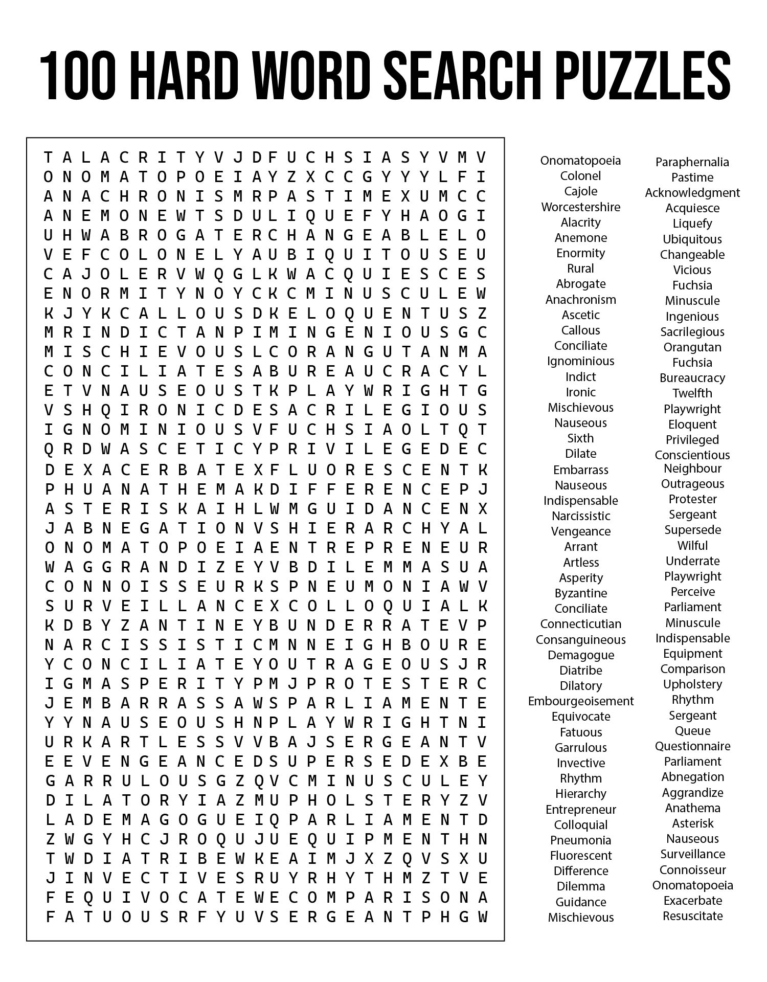 Free Printable Hard Word Search Puzzles More Printables For Everyone Free Printable Hard Word Search Puzzles More Printables For Everyone