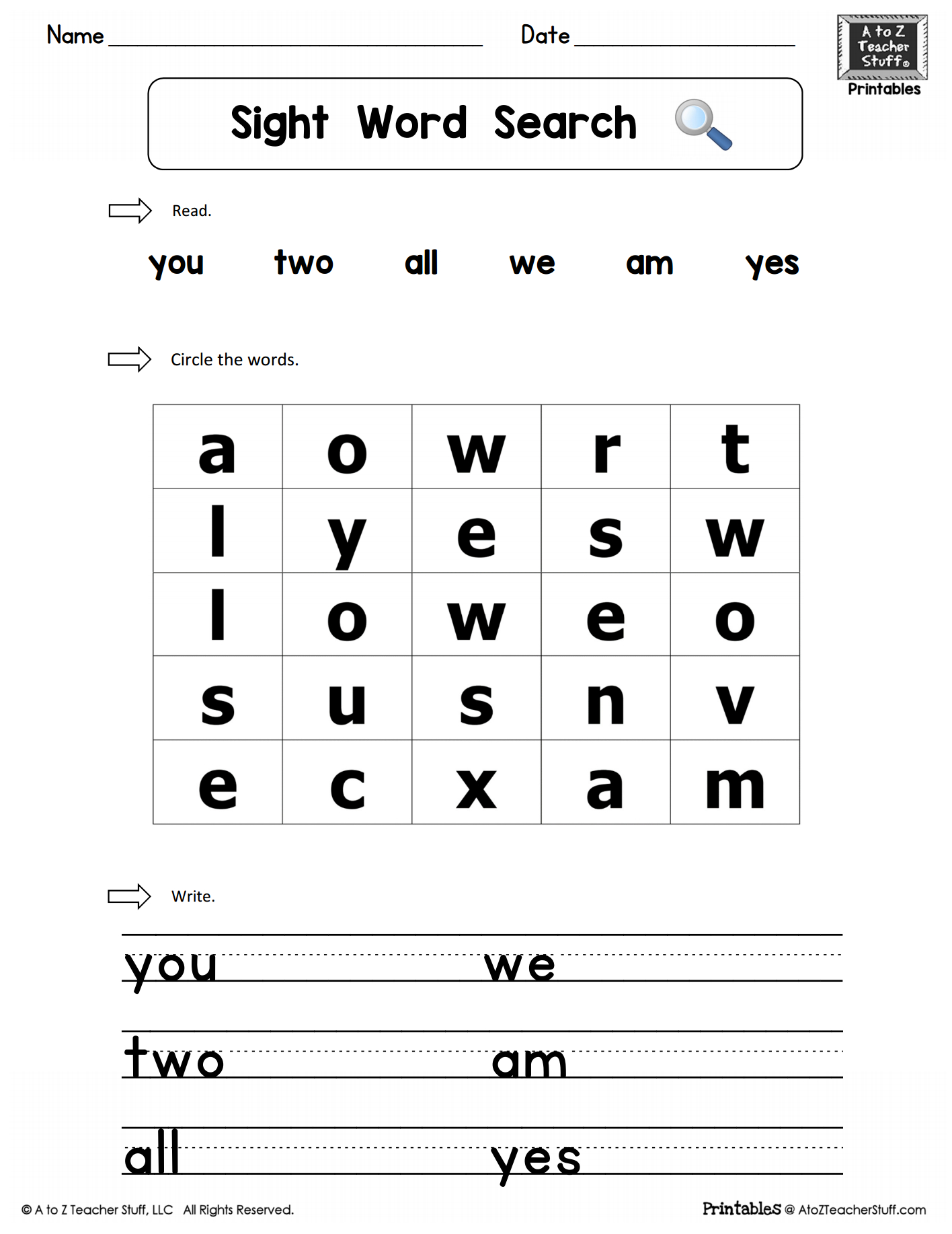 Free Printable Kindergarten Worksheets Sight Words Candyplm Free Printable Kindergarten Worksheets Sight Words Candyplm