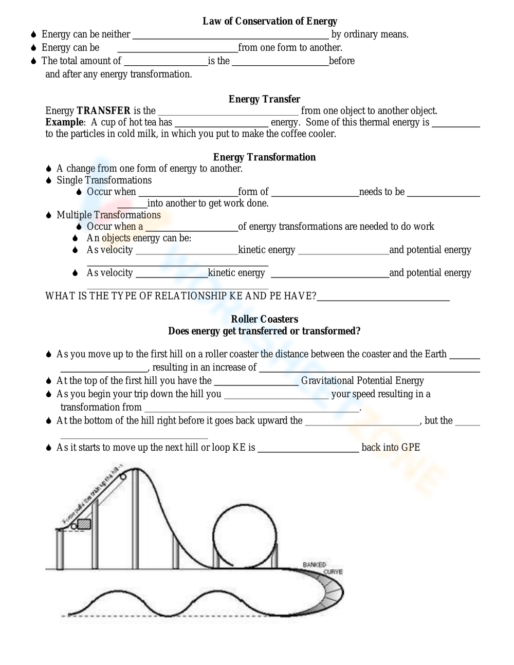 Free Printable Kinetic Potential Energy Worksheets Worksheets Library Free Printable Kinetic Potential Energy Worksheets Worksheets Library