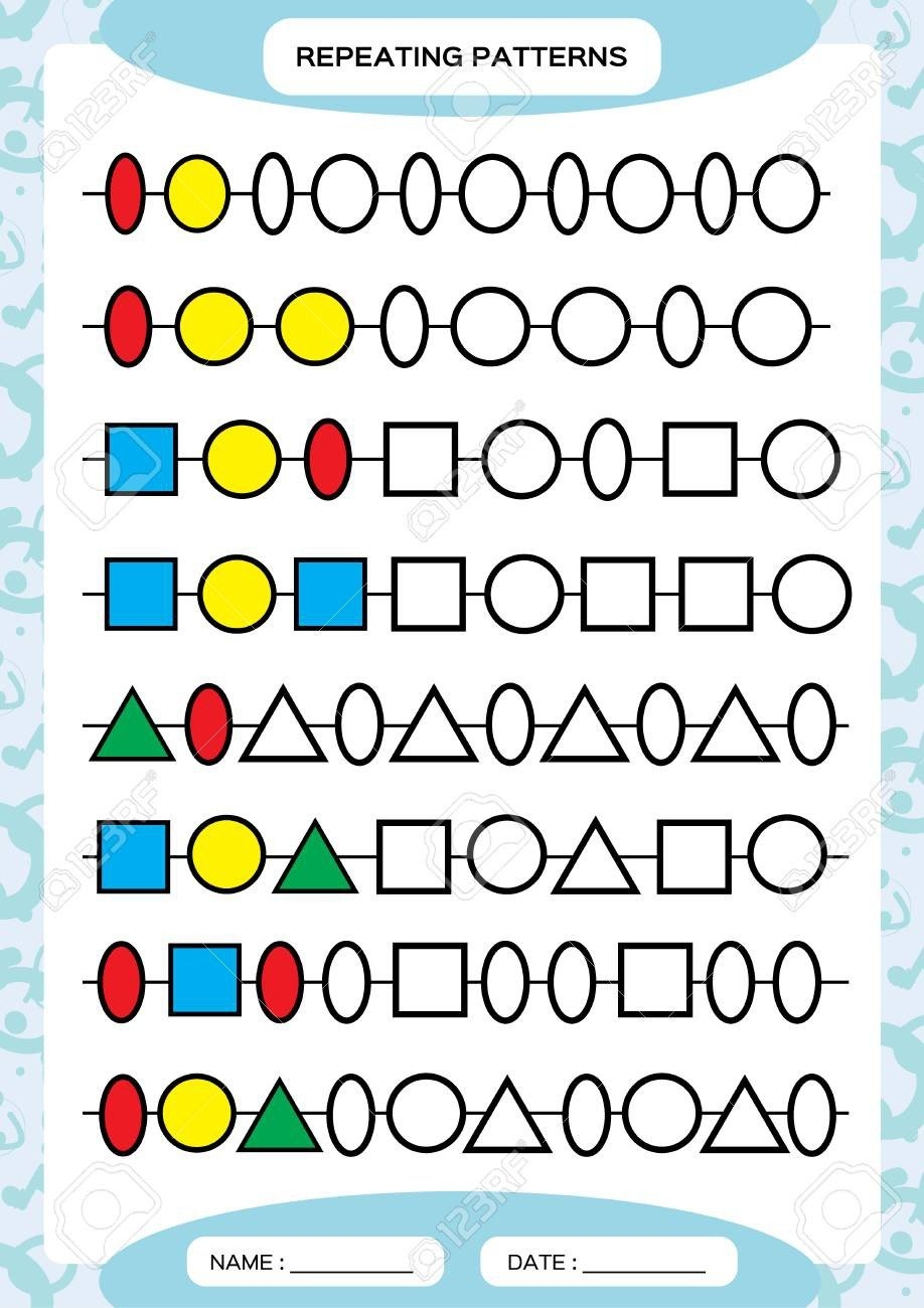 Free Printable Pattern Worksheets