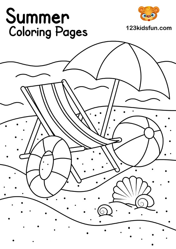 Free Printable Summer Coloring Pages For Kids 123 Kids Fun Apps Free Printable Summer Coloring Pages For Kids 123 Kids Fun Apps