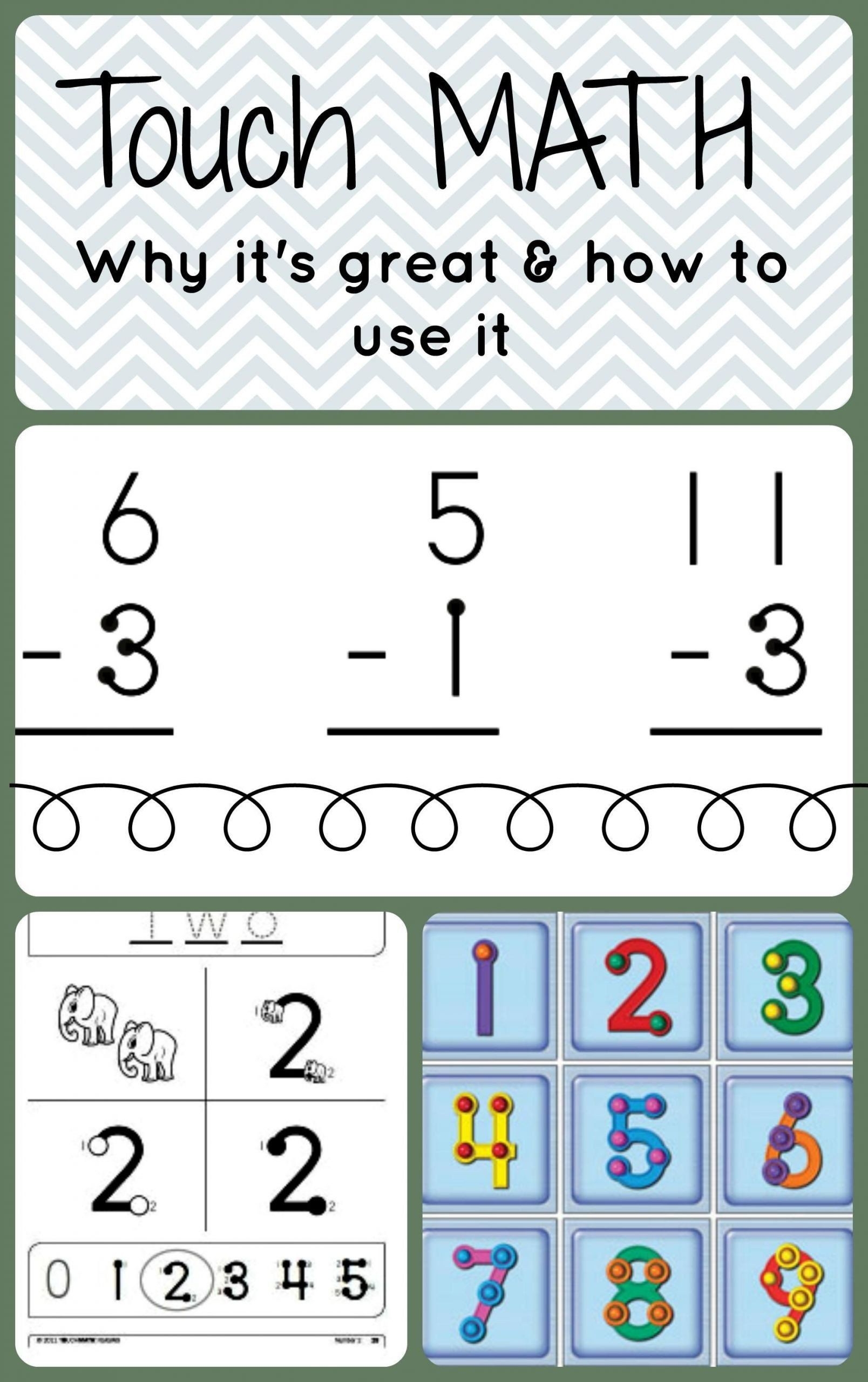 Free Printable Touch Math Worksheets Printable Templates Free Printable Touch Math Worksheets Printable Templates