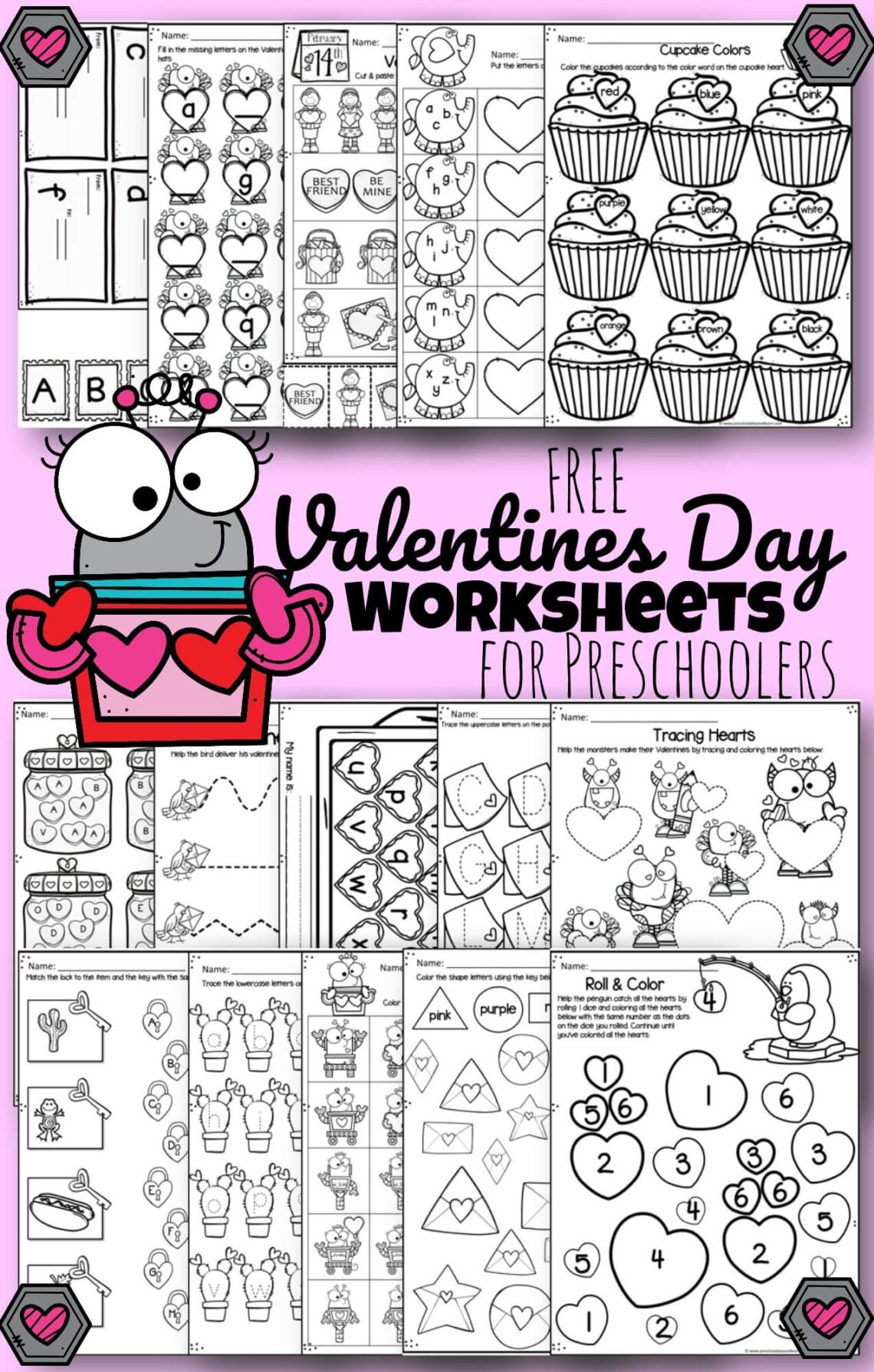 Free Printable Valentine 39 s Day Worksheets
