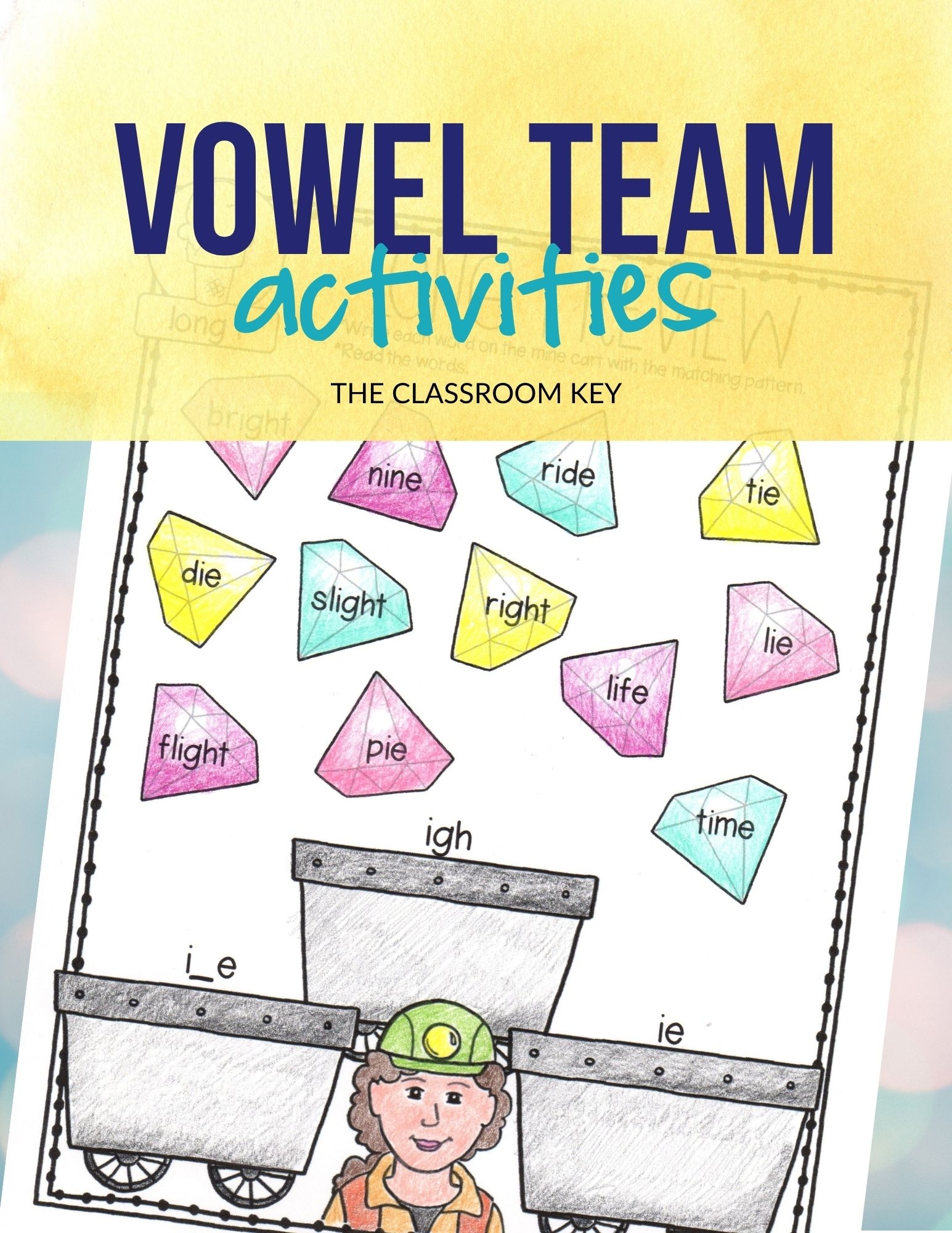 Free Printable Vowel Teams Worksheets