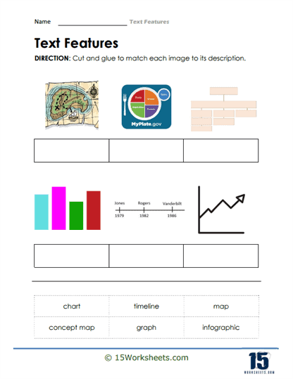text features worksheet text features worksheet