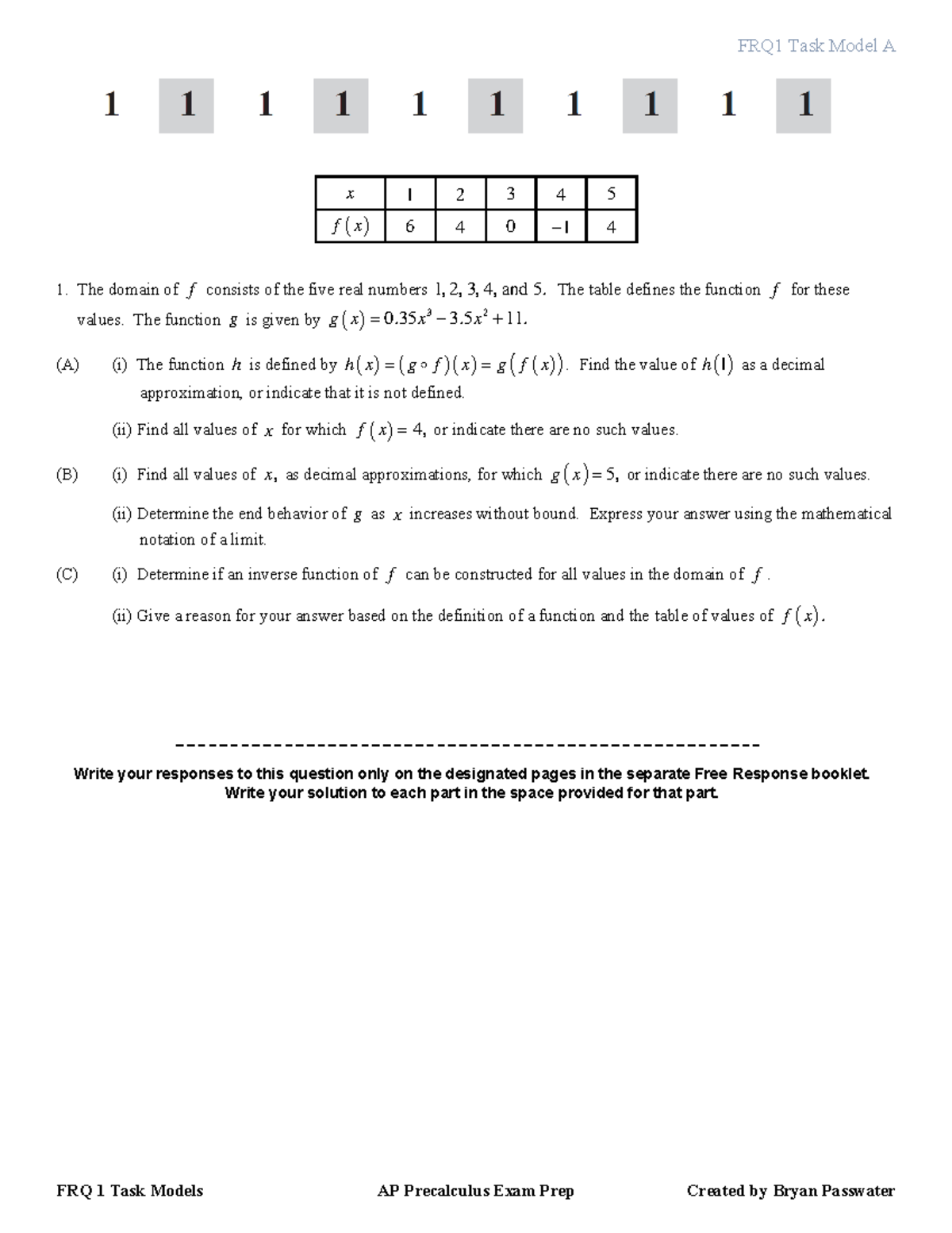 ap calculus frq worksheet pdf