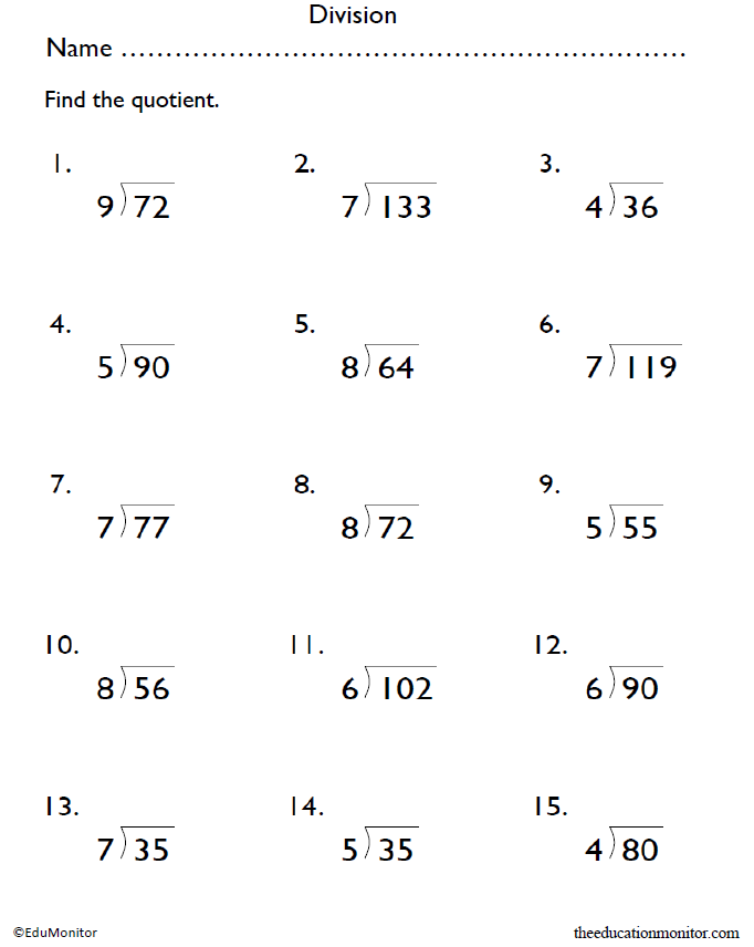 Grade 4 Math Division Worksheets Long Division Worksheets Grade 4 Math Division Worksheets Long Division Worksheets