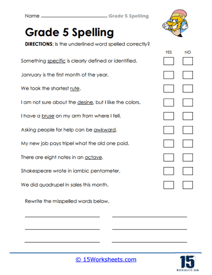 Grammar Worksheets 5th Grade Pdf English Grammar Worksheet
