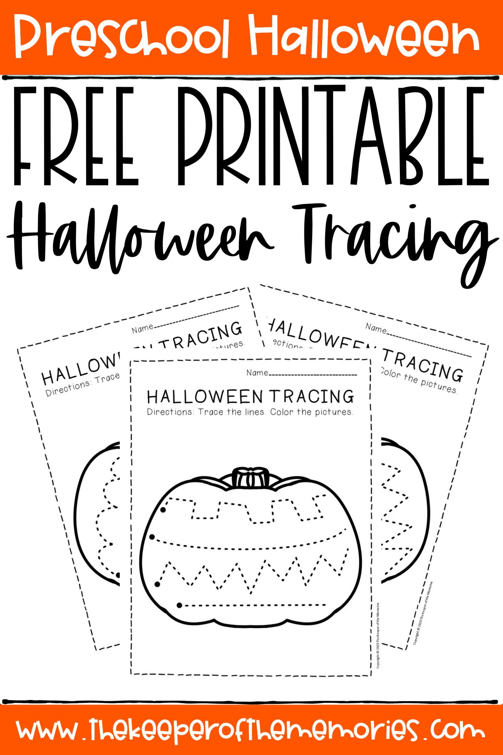 halloween worksheet preschool