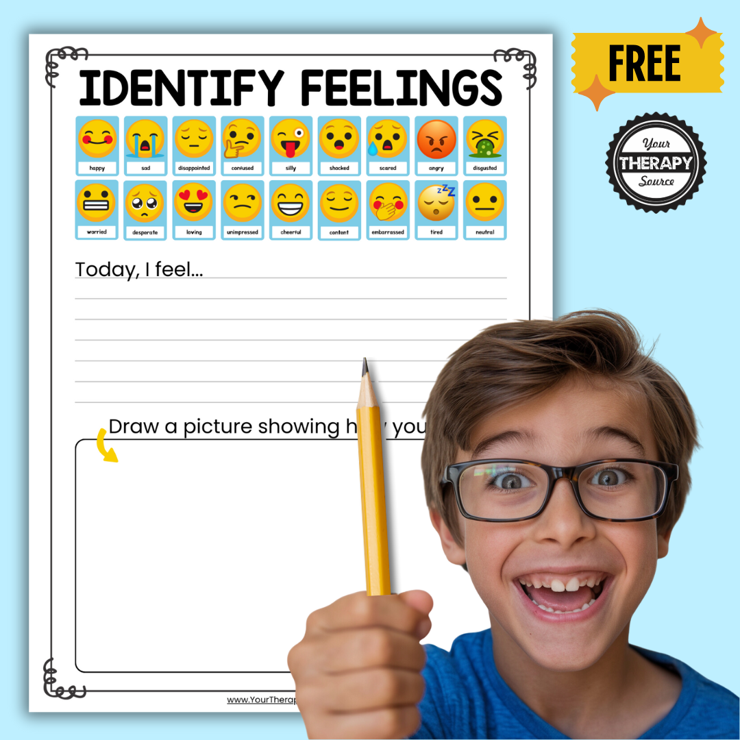 identifying emotions worksheet
