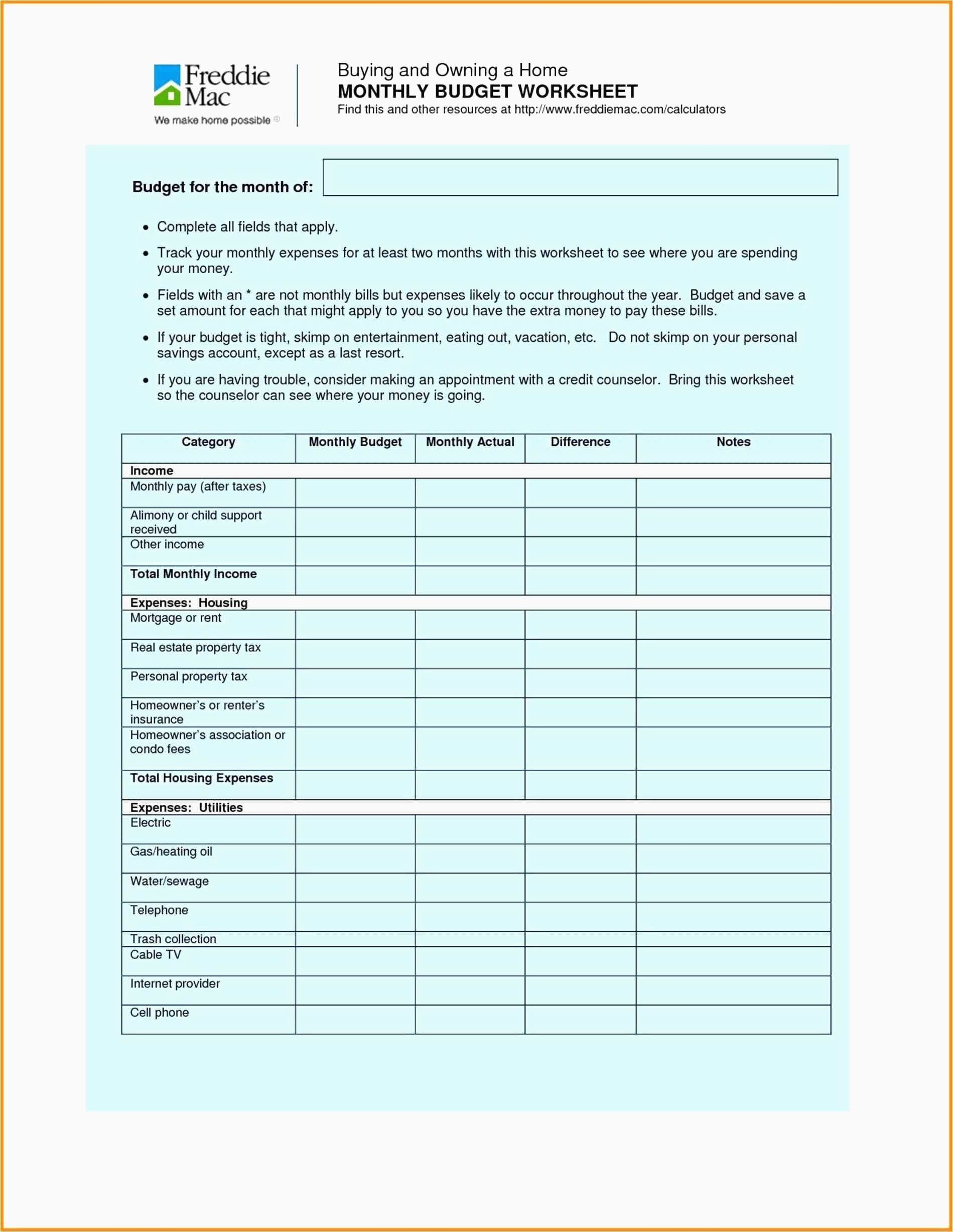 mgic income worksheet