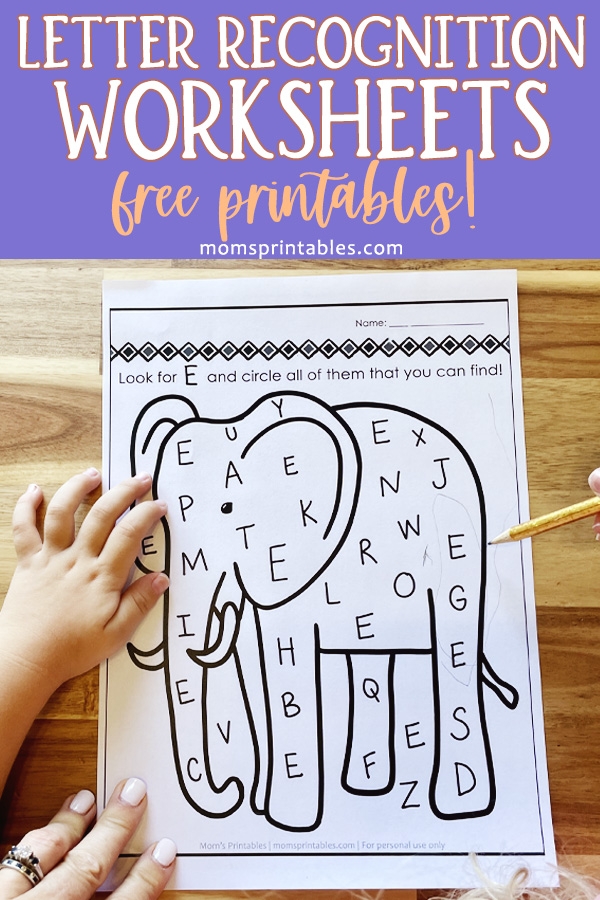 Kindergarten Letter Recognition Worksheets Kindergarten Letter Recognition Worksheets