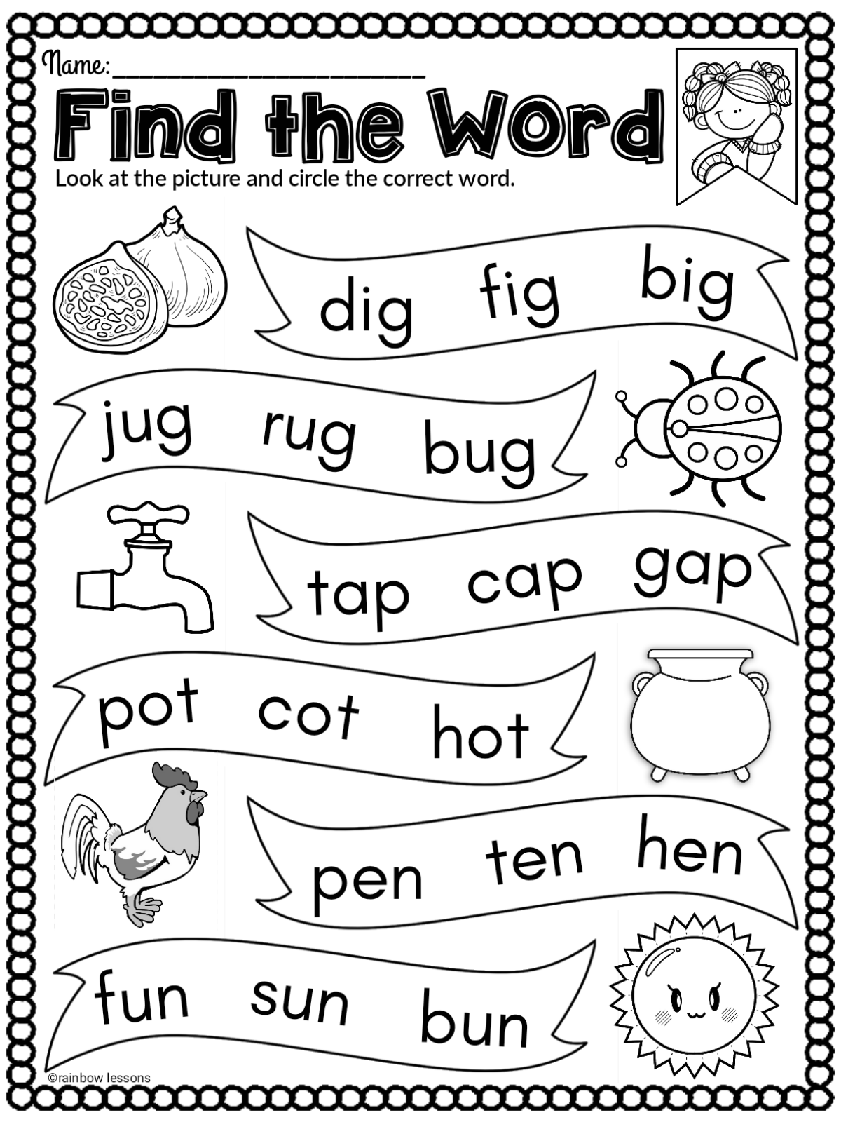 Kindergarten Phonics Worksheets Basic Reading Worksheets For Kindergarten Kindergarten Phonics Worksheets Basic Reading Worksheets For Kindergarten