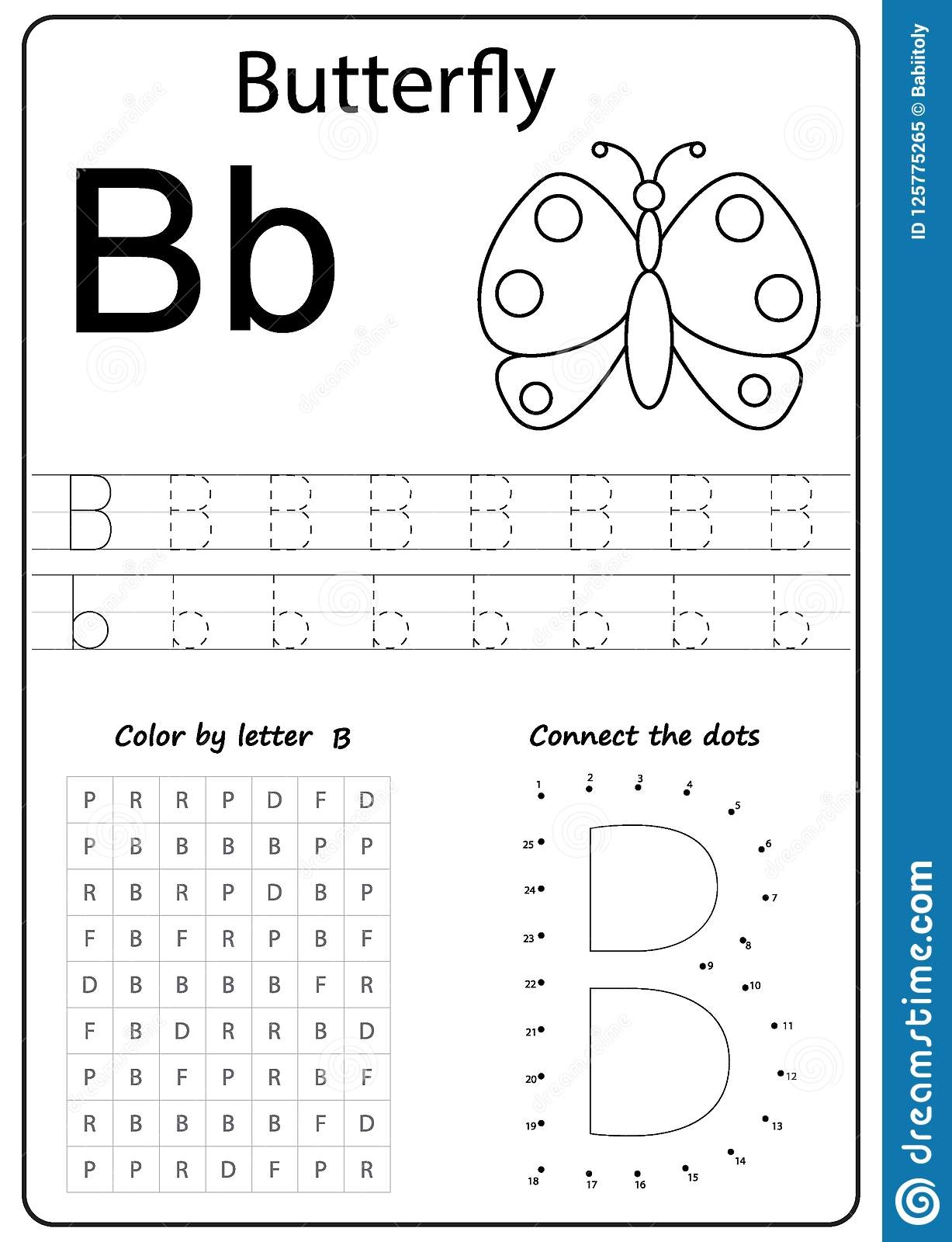 Letter B Alphabet Worksheets AlphabetWorksheetsFree Letter B Alphabet Worksheets AlphabetWorksheetsFree