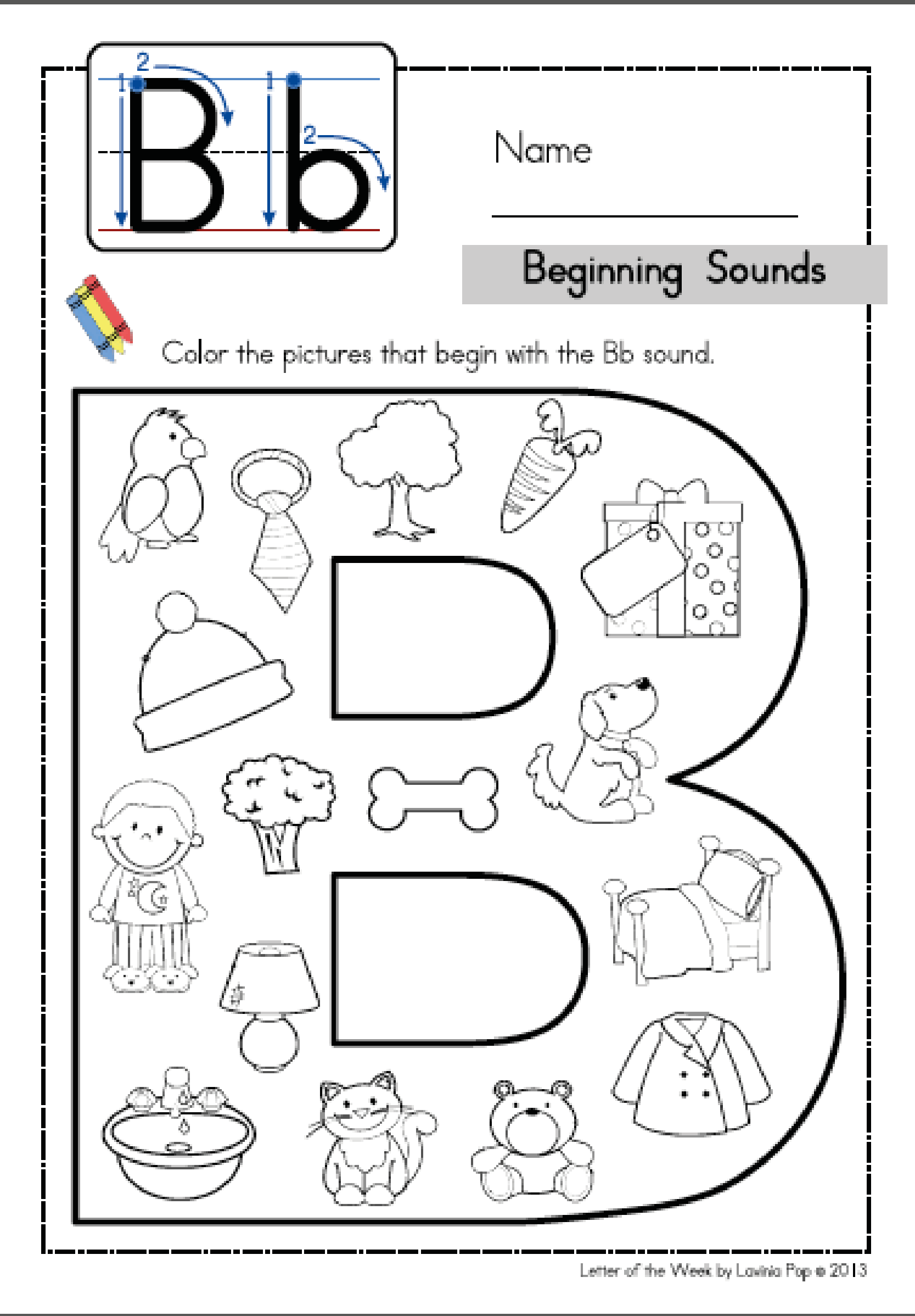 b worksheet preschool b worksheet preschool