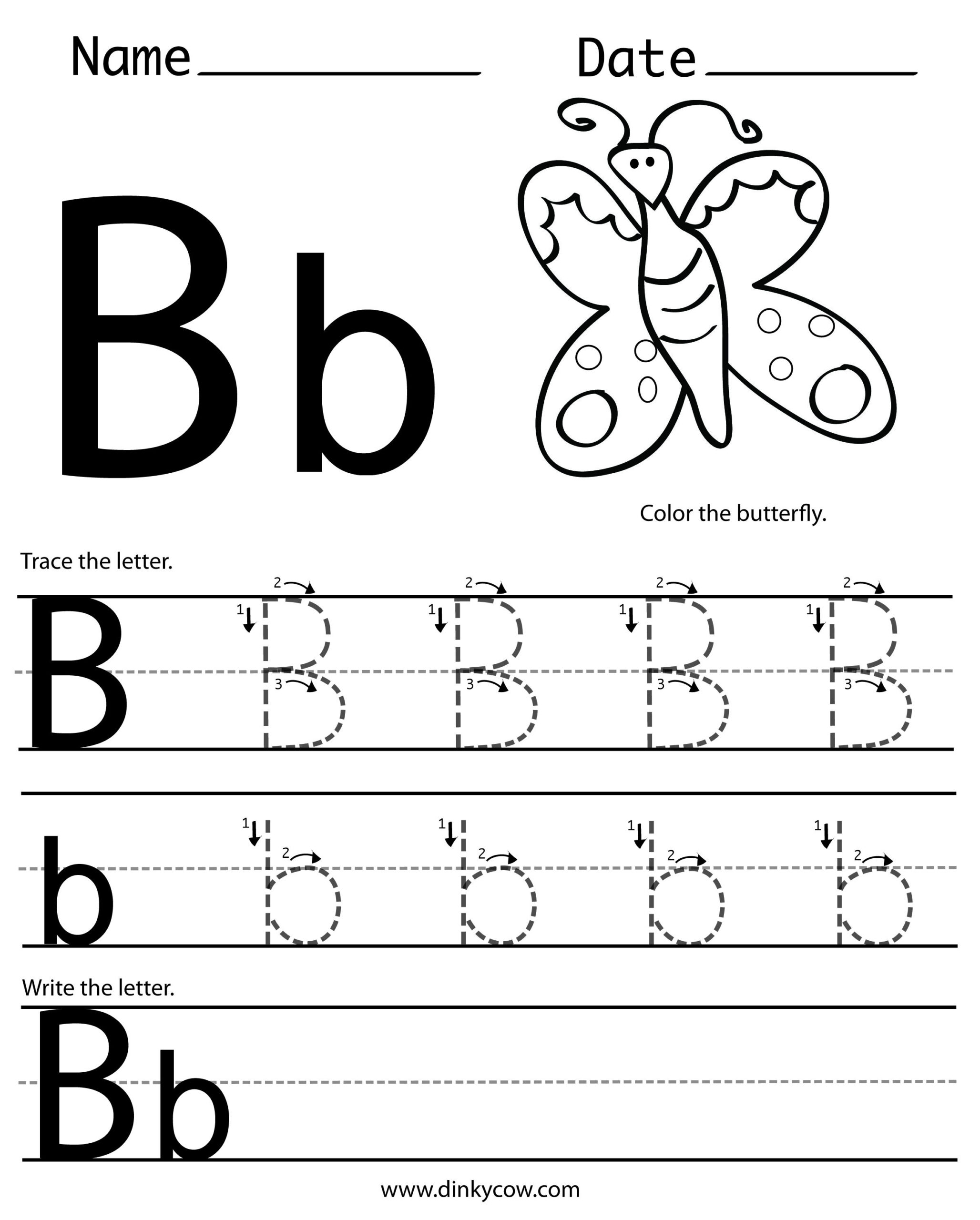 letter b worksheets letter b worksheets