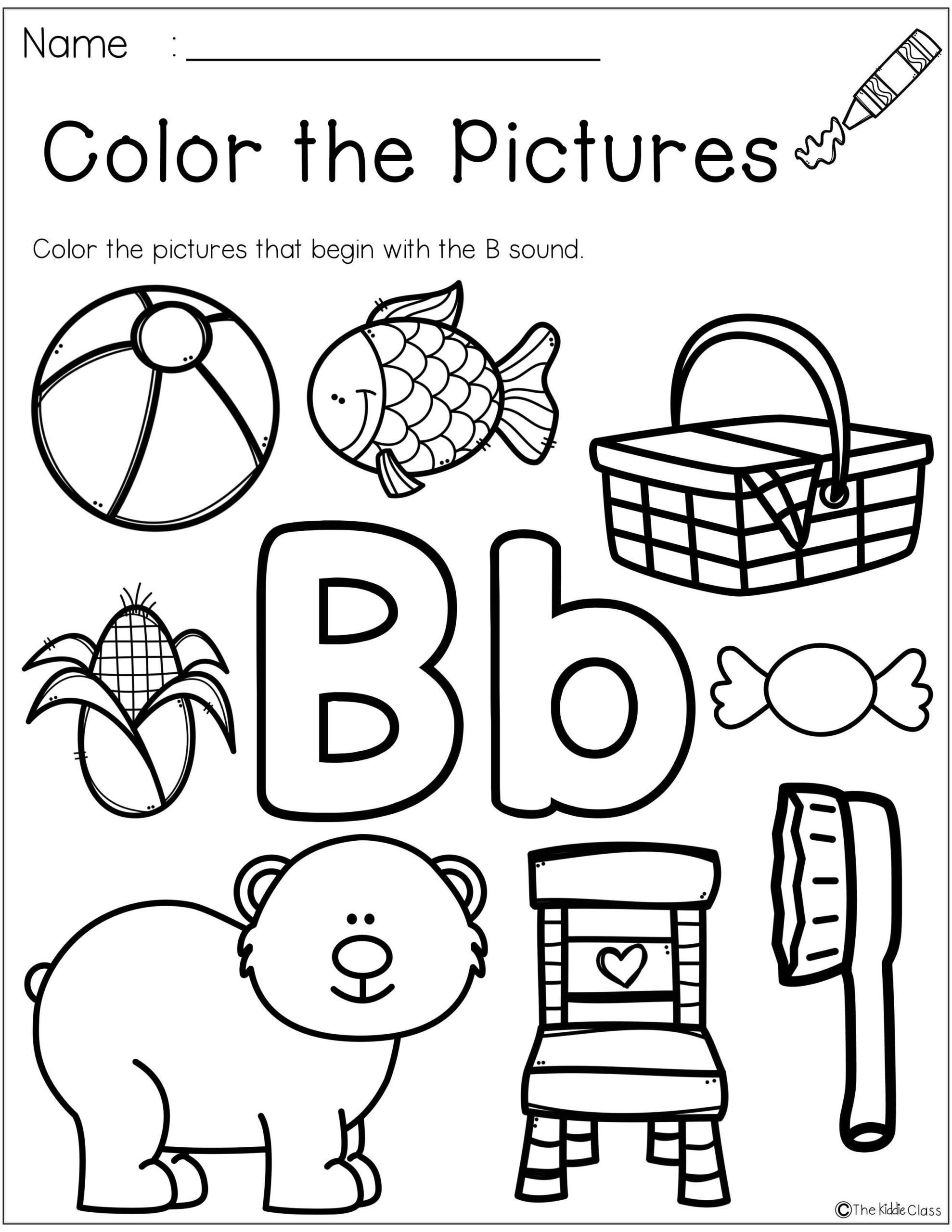 Letter B Worksheets