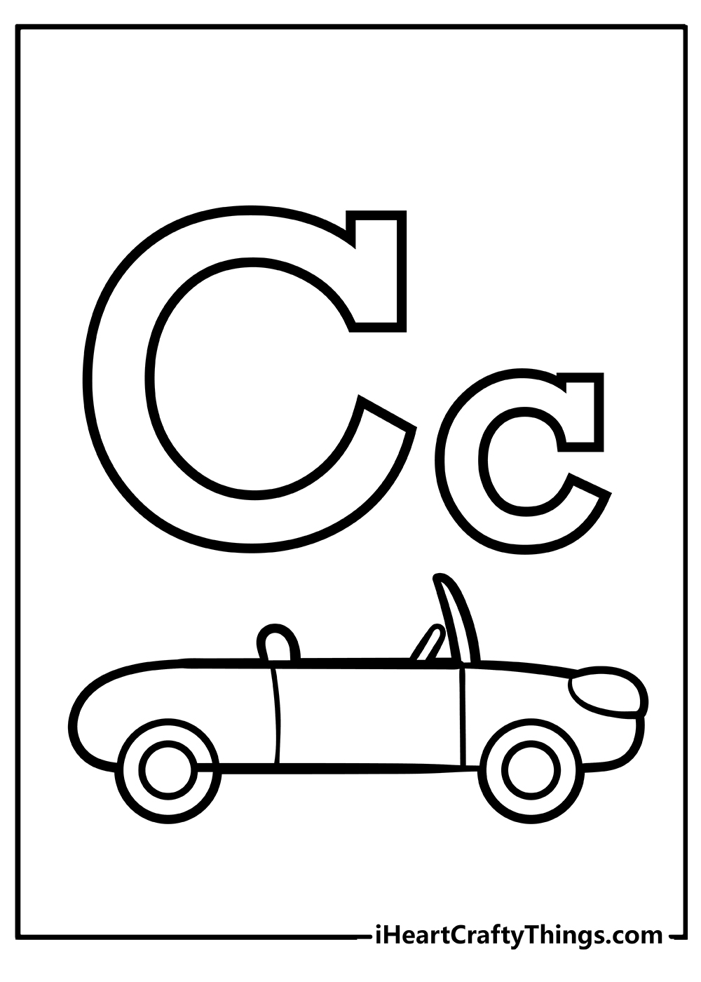 Letter C Coloring Pages Free Printable Coloring Page Introducing The