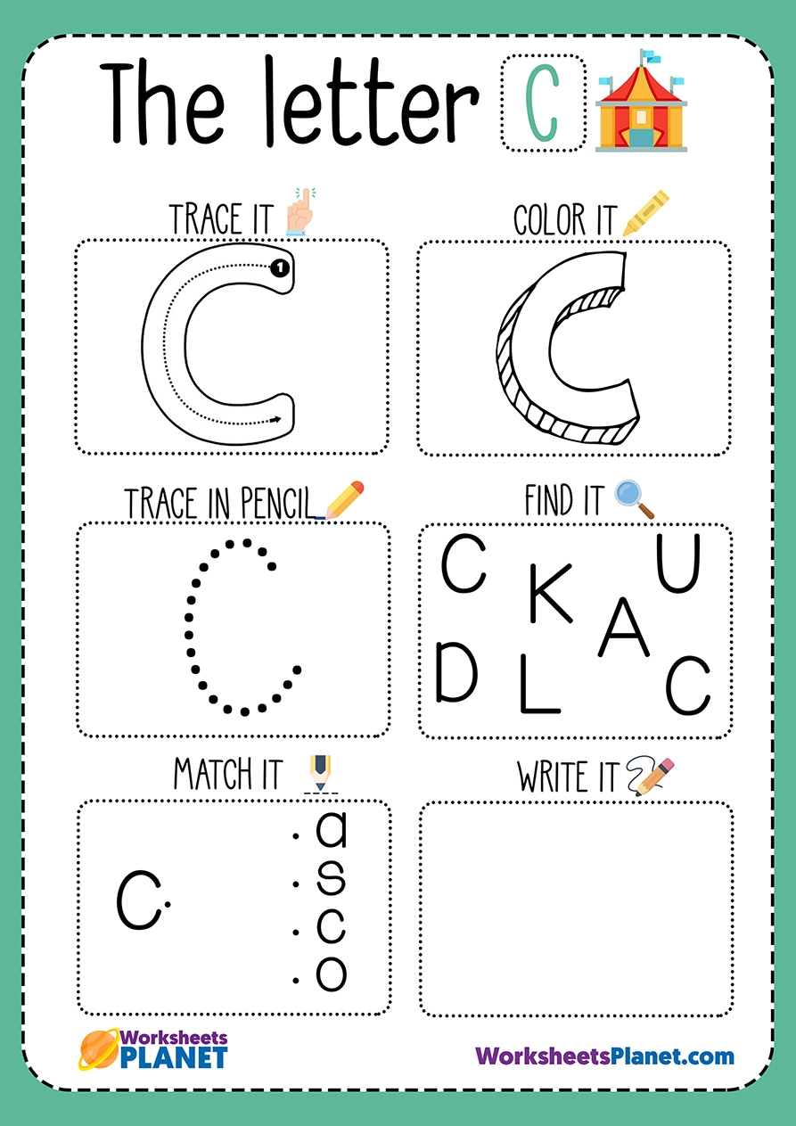 letter c worksheets letter c worksheets