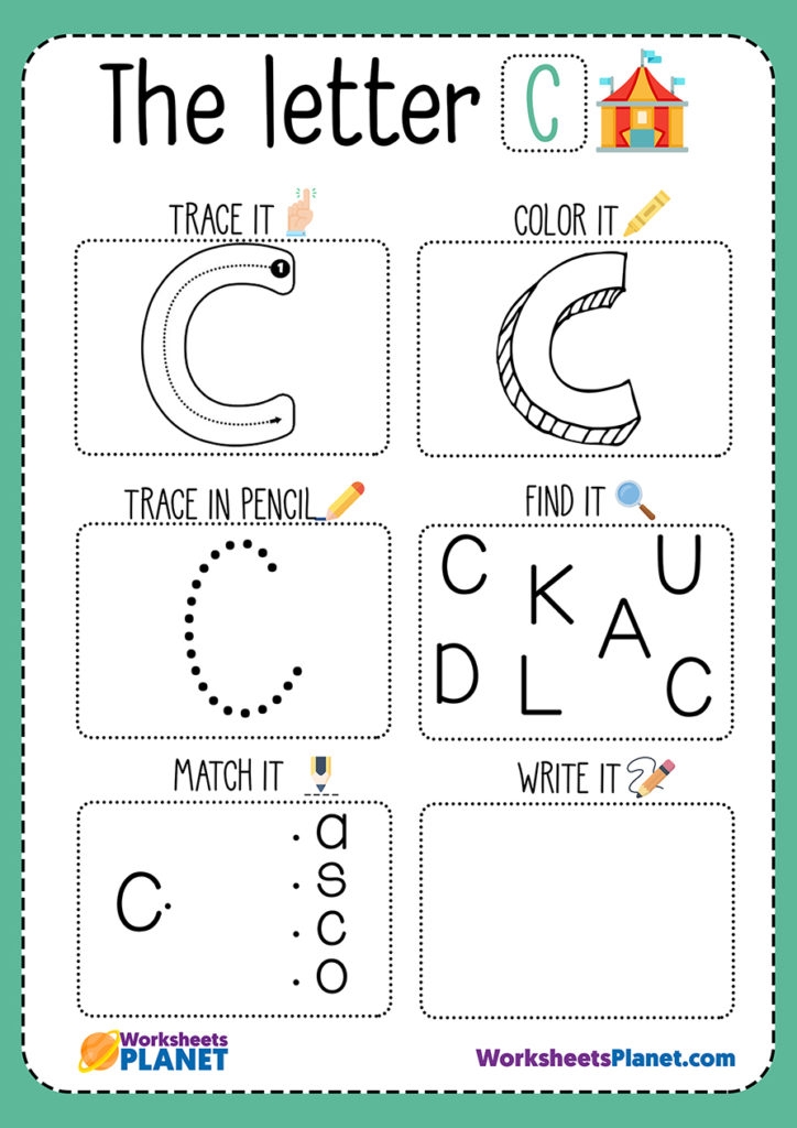 Letter C Worksheets Printable Letter C Worksheets Printable
