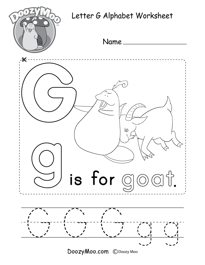 letter g worksheet letter g worksheet