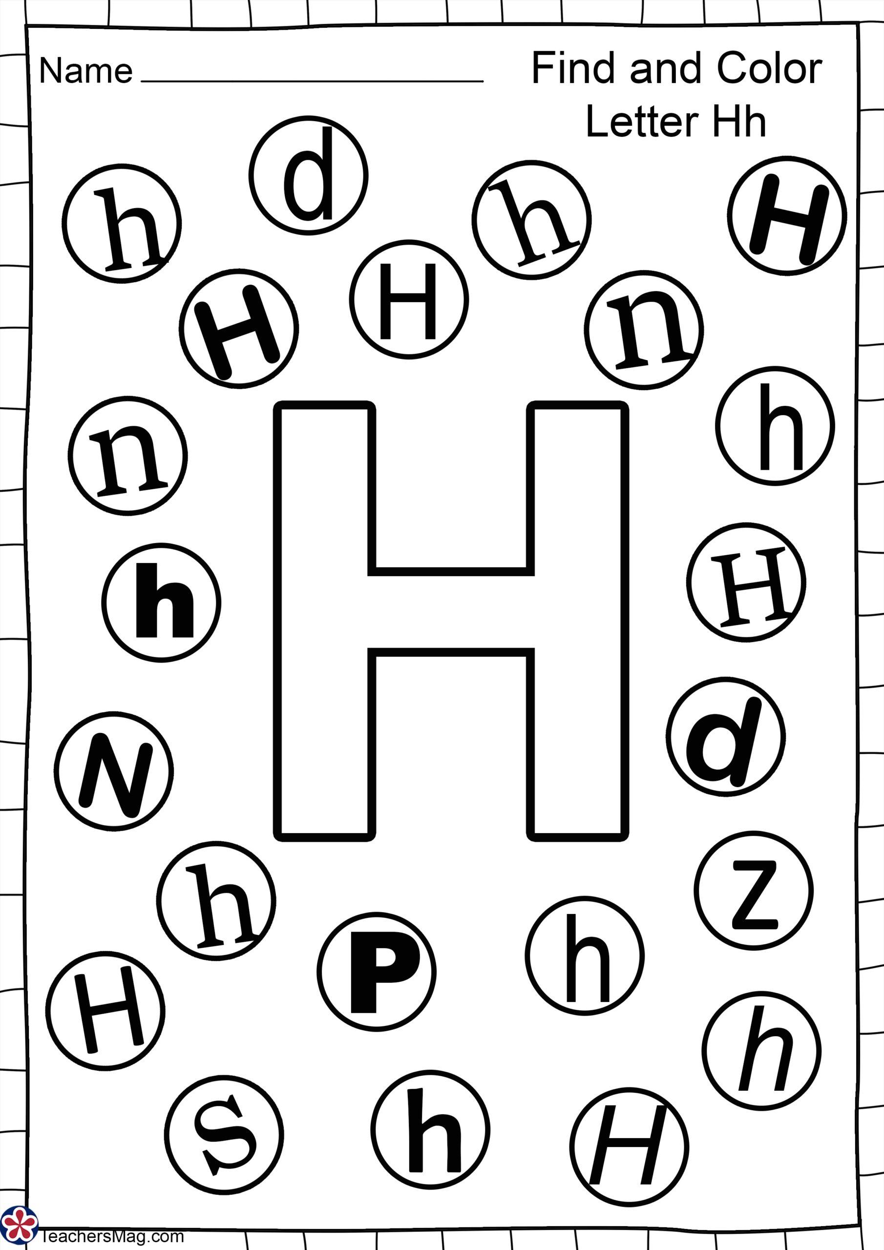 letter h worksheets letter h worksheets