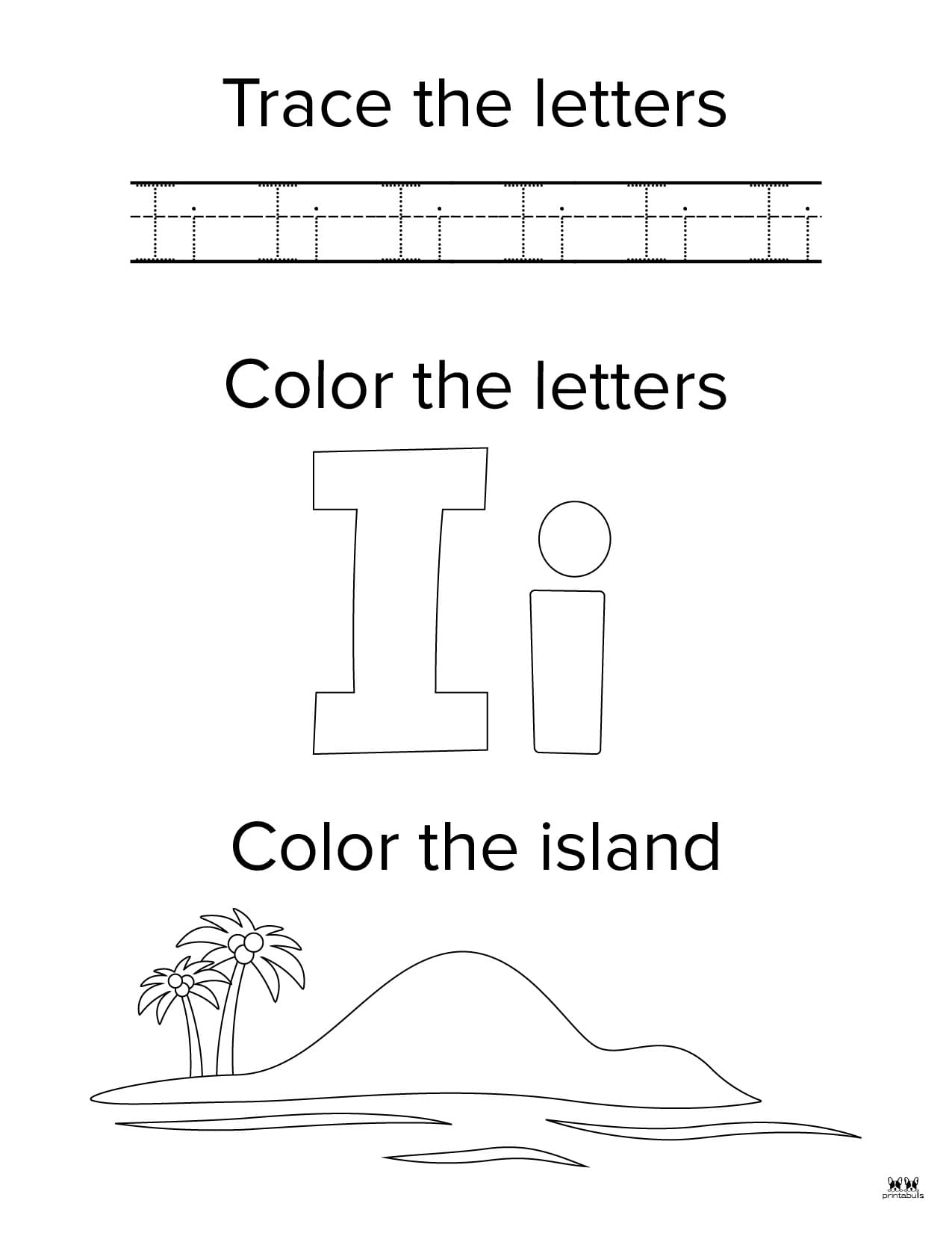 Letter I Worksheets 50 FREE Printables PrintaBulk