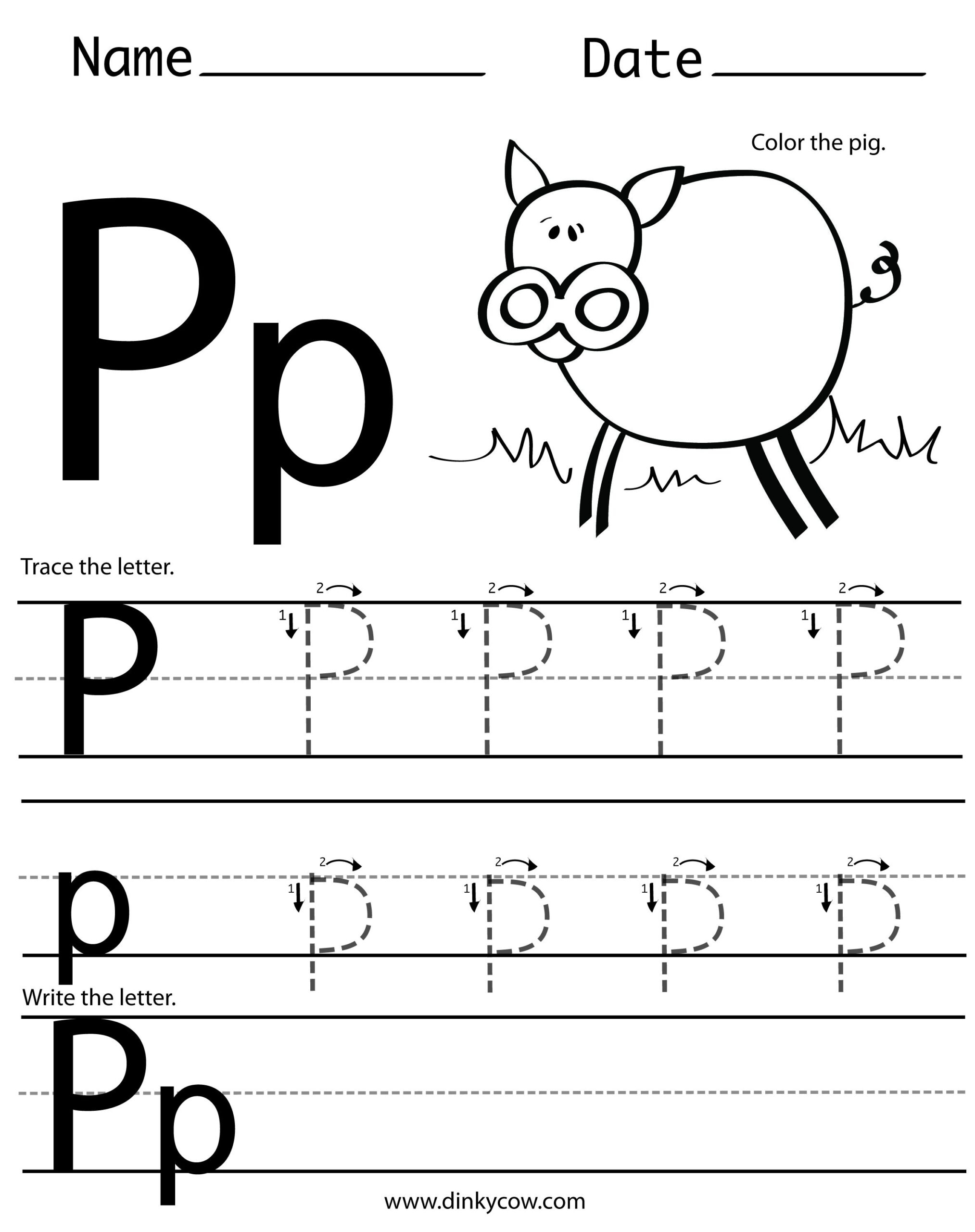 letter p worksheet letter p worksheet