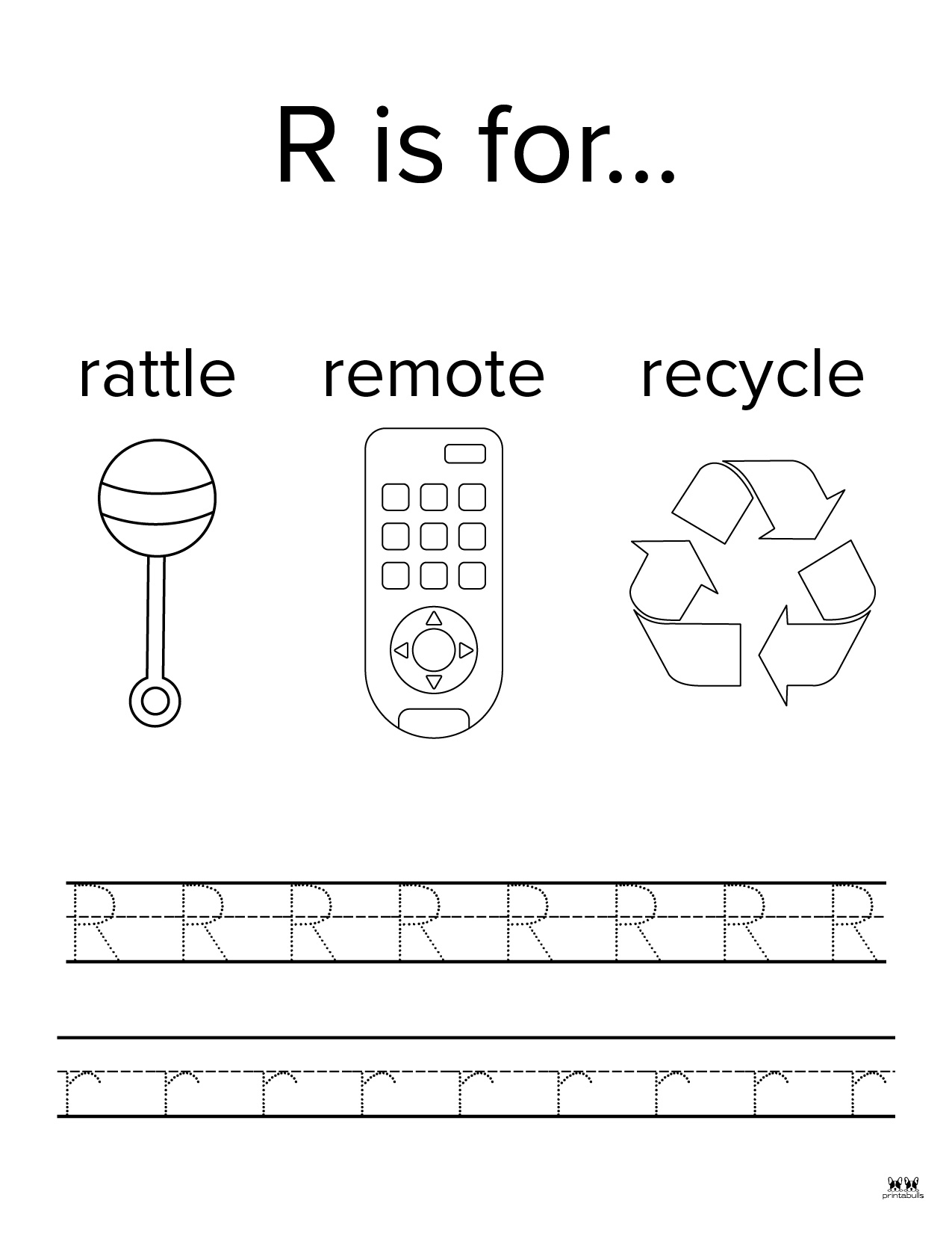 Letter R Worksheets 50 FREE Printables PrintaBulk