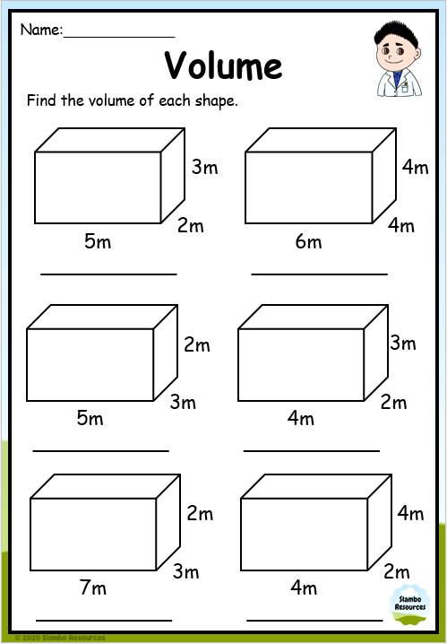 Mastering Space A Comprehensive Guide To 5th Grade Math Worksheets On 