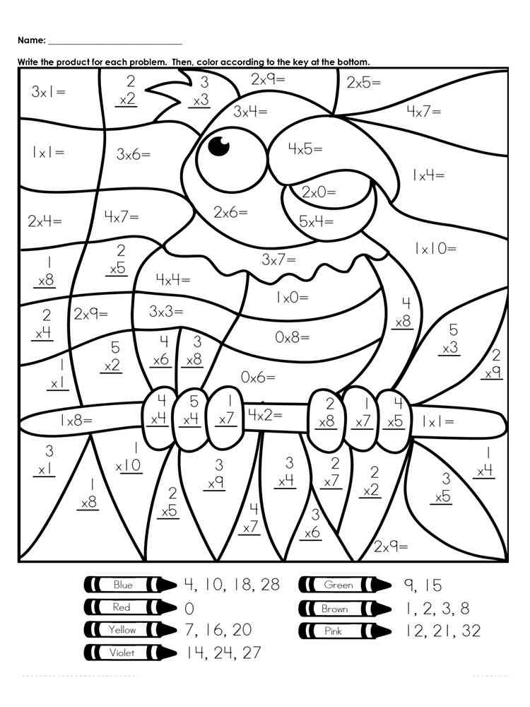 Math Coloring Pages Download And Print Math Coloring Pages