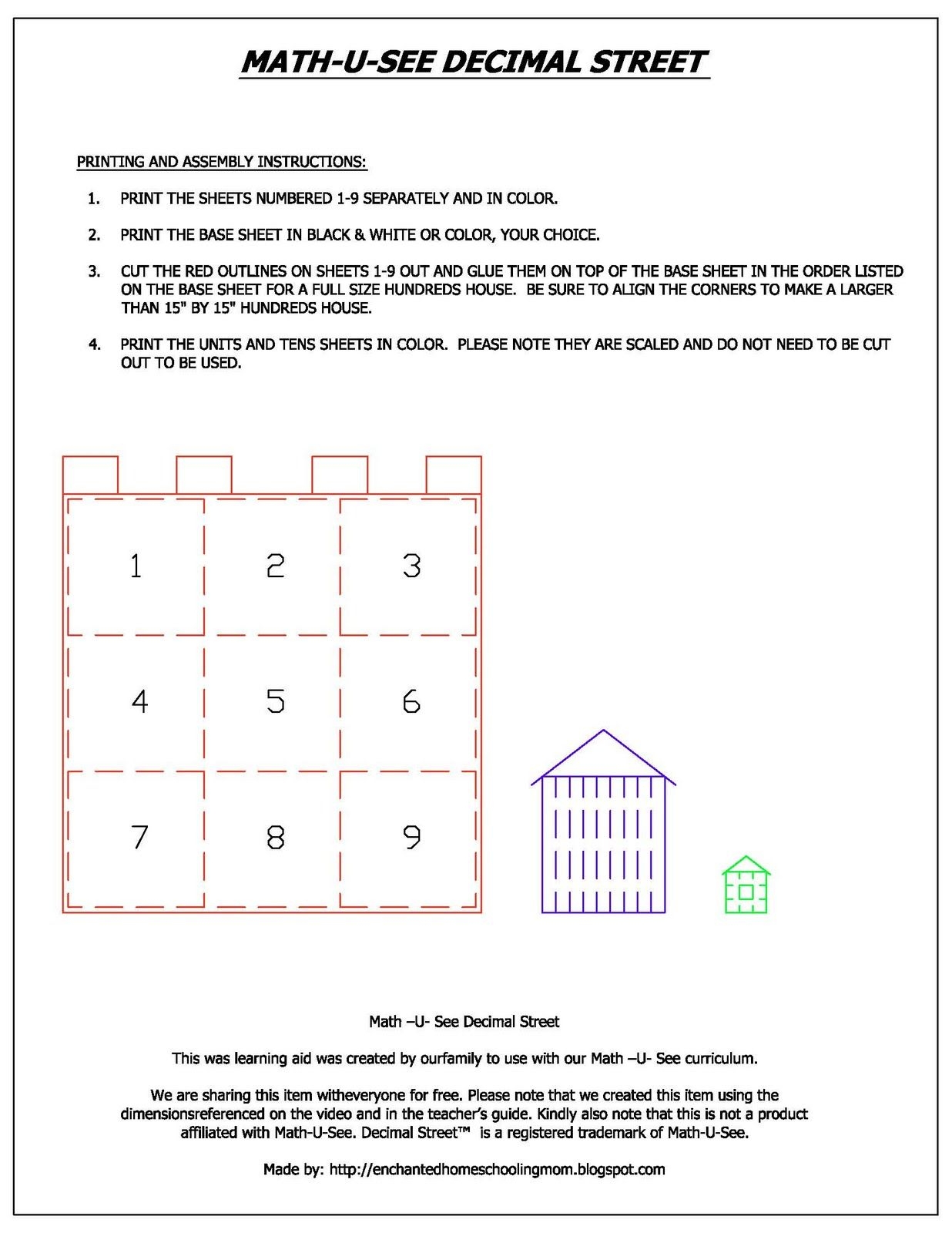 Math U See Worksheets Free Printable