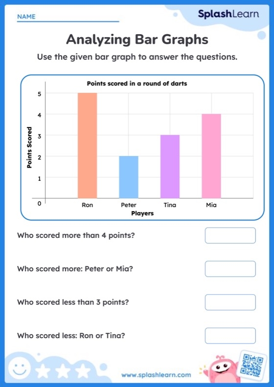 bar graph worksheets bar graph worksheets