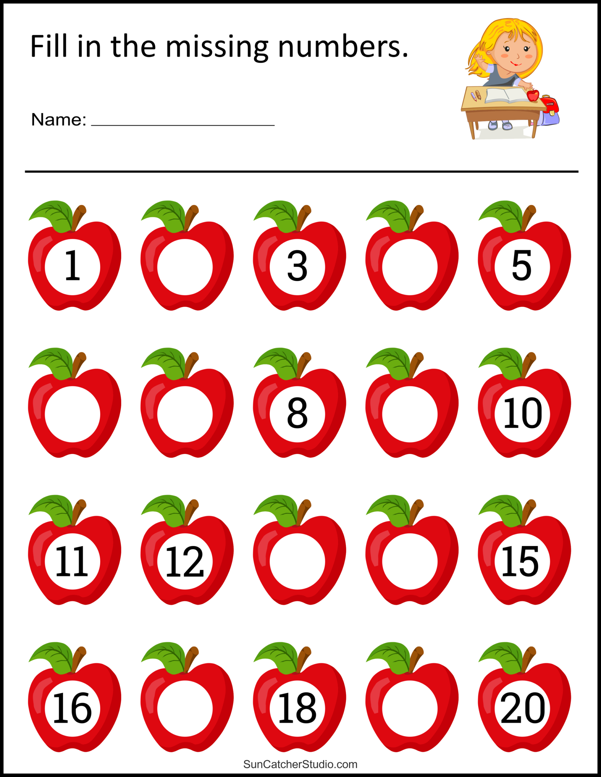 Missing Numbers Worksheets Fill In The Missing Numbers Free Missing Numbers Worksheets Fill In The Missing Numbers Free