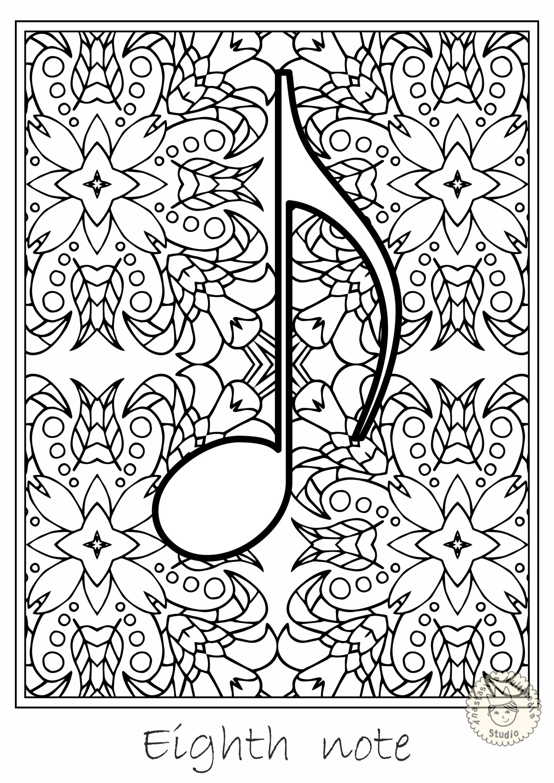 Music Coloring Pages Music Notes Symbols Coloring Sheets Made By Music Coloring Pages Music Notes Symbols Coloring Sheets Made By