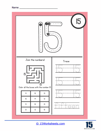 Number 15 Worksheets Teen Number Concept 15 Worksheets Number 15 Worksheets Teen Number Concept 15 Worksheets