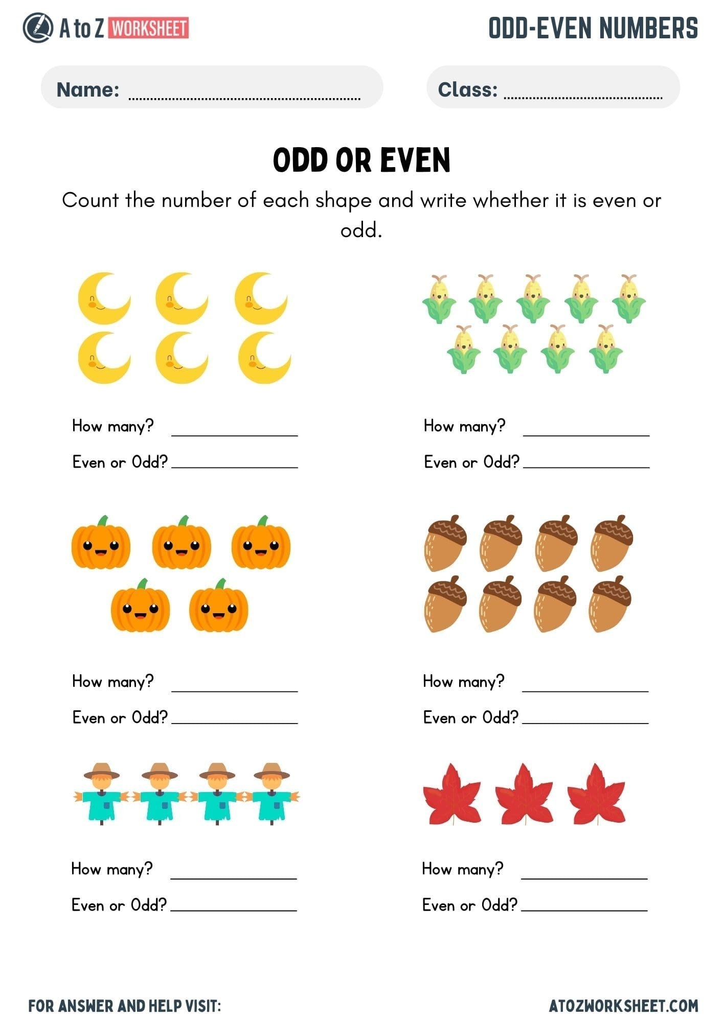 even or odd numbers worksheets