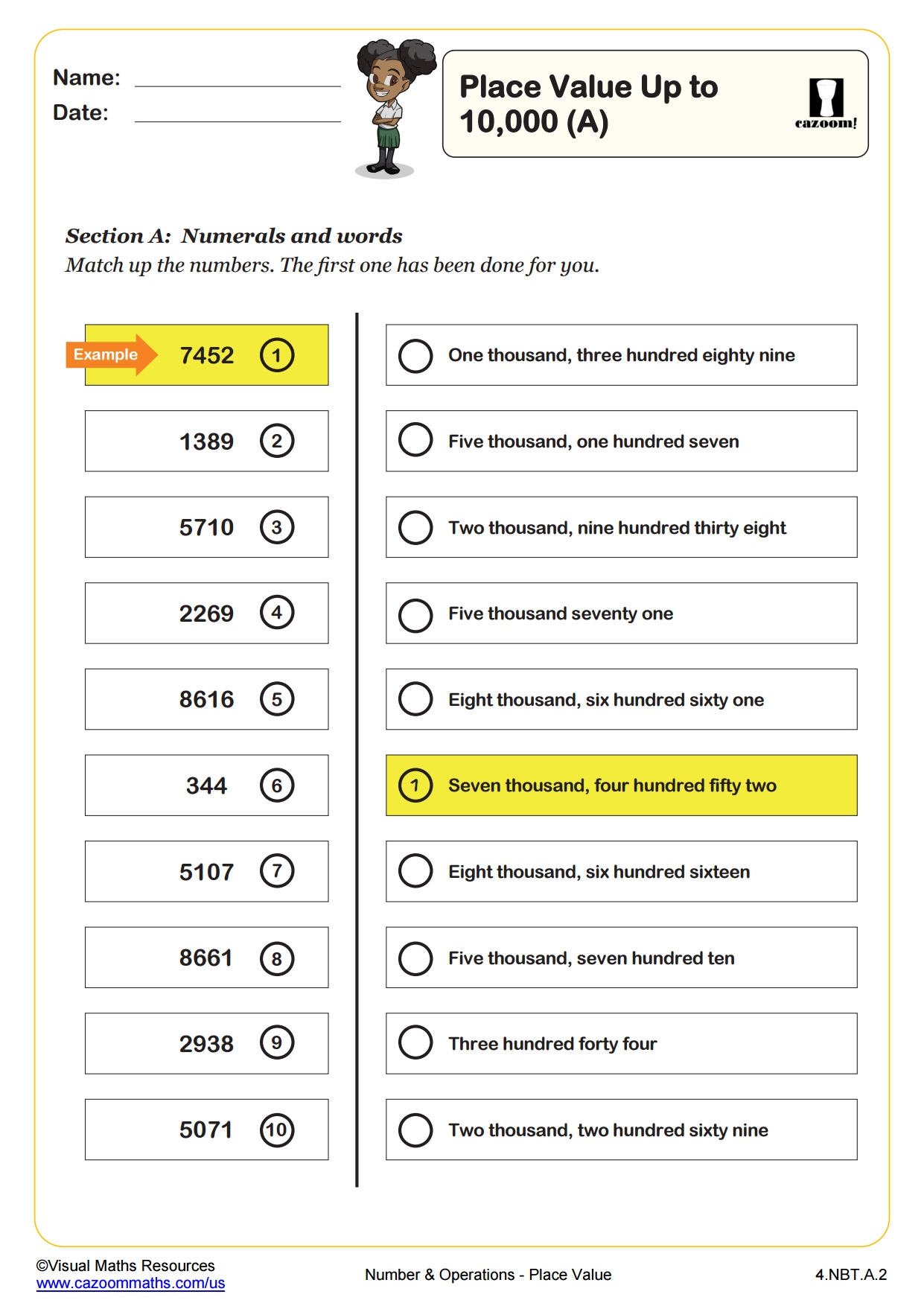 Place Value Quiz Worksheet 4th 50 Decimal Place Value Worksheets For