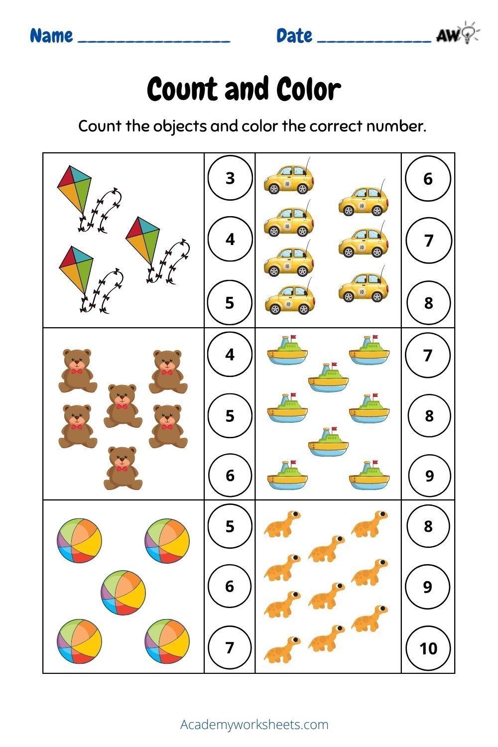 Pre K Counting Worksheets Printable Word Searches Pre K Counting Worksheets Printable Word Searches