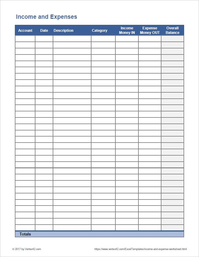 Printable Income And Expense Worksheet Jace Printable Printable Income And Expense Worksheet Jace Printable