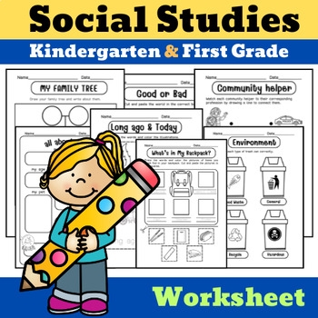 Printable Kindergarten Worksheets Social Studies Printable Kindergarten Worksheets Social Studies