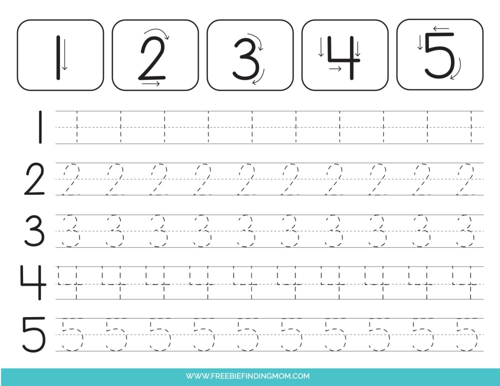 Printable Tracing Numbers Worksheets 1 To 20 Printable Tracing Numbers Worksheets 1 To 20