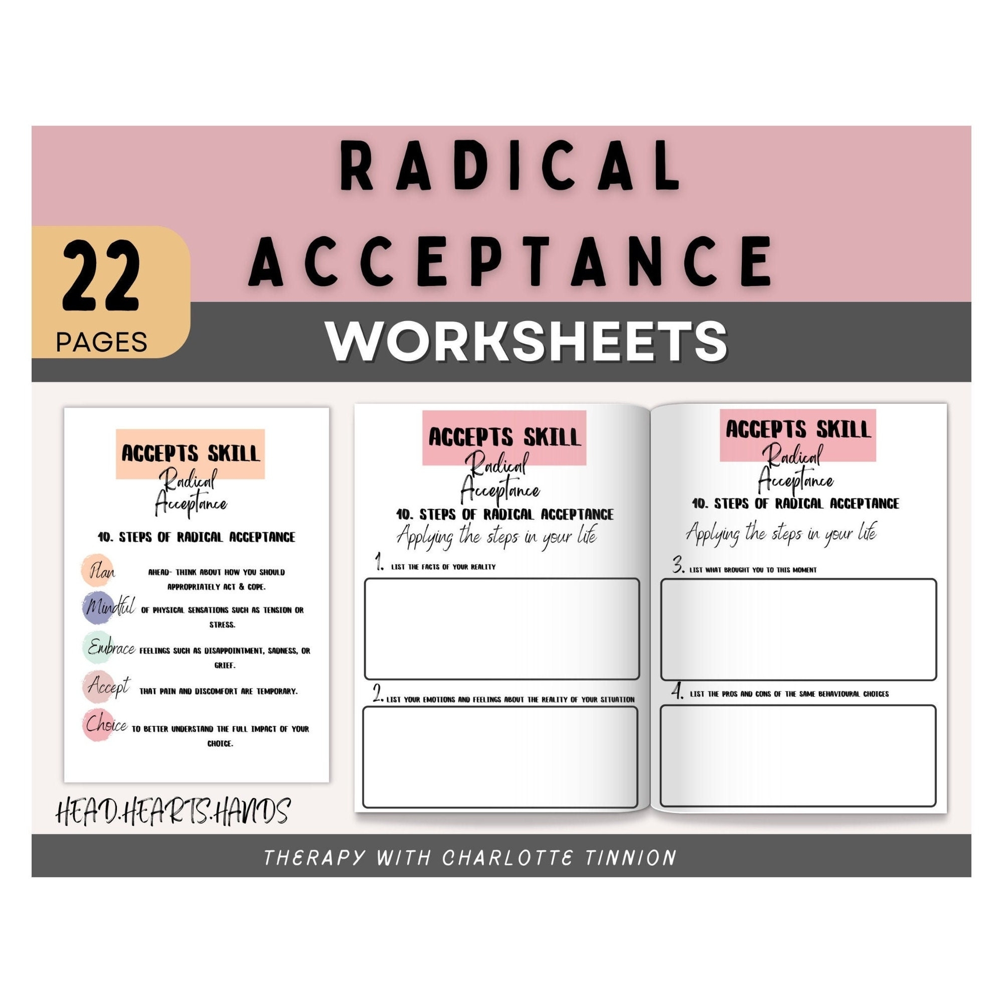 radical acceptance worksheet radical acceptance worksheet