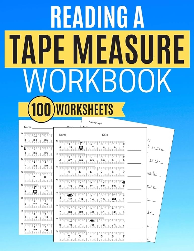 read a tape measure worksheet read a tape measure worksheet