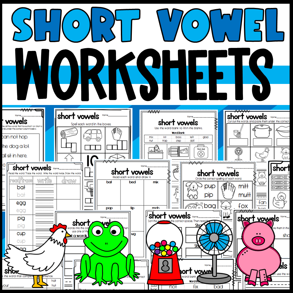 Short Vowel Worksheets Made By Teachers Short Vowel Worksheets Made By Teachers