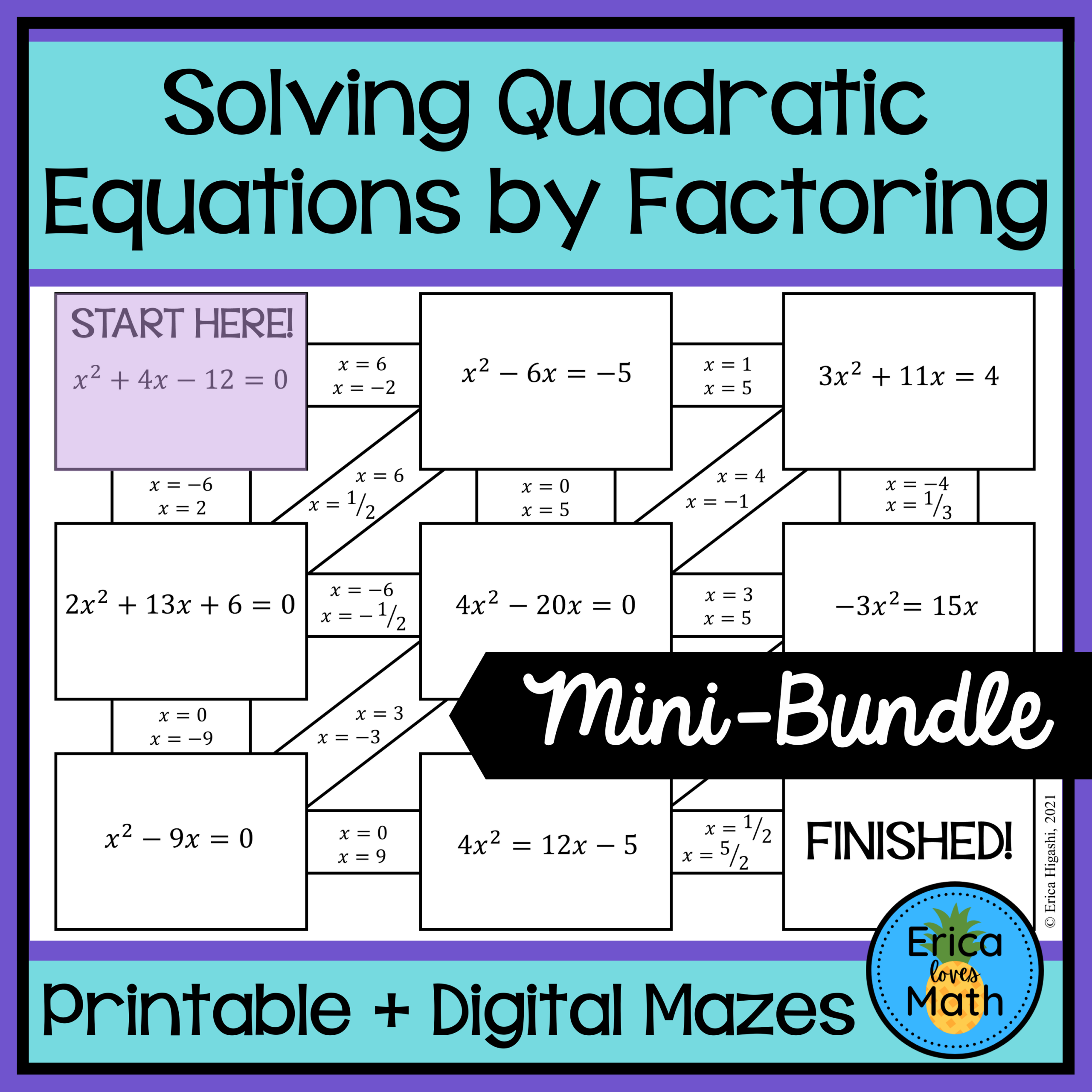 quadratic equations solve by factoring worksheet quadratic equations solve by factoring worksheet