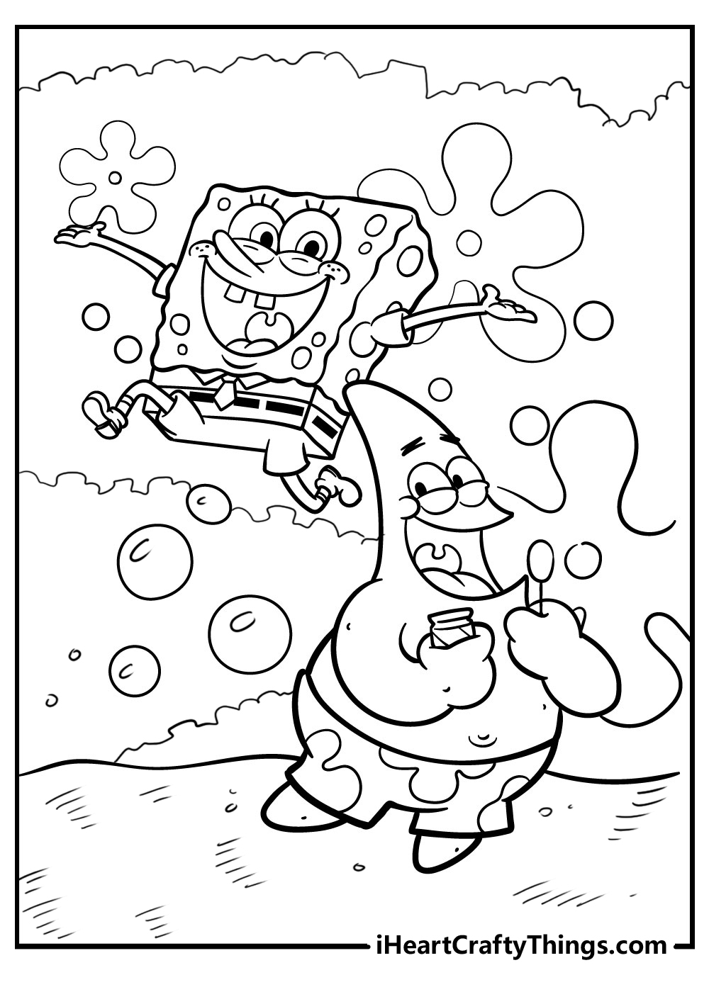 Spongebob Printable Coloring Pages Spongebob Printable Coloring Pages