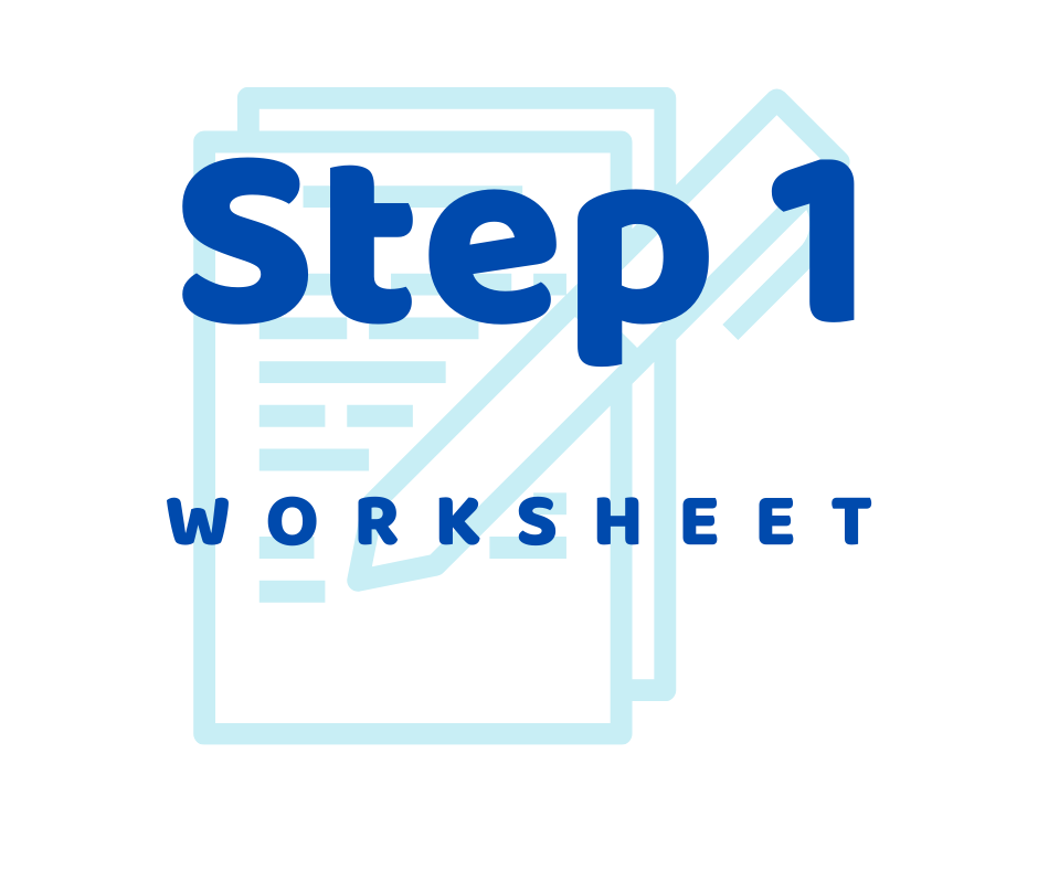 Step 1 Alcoholics Anonymous AA Worksheet And Guide Sober Speak Step 1 Alcoholics Anonymous AA Worksheet And Guide Sober Speak